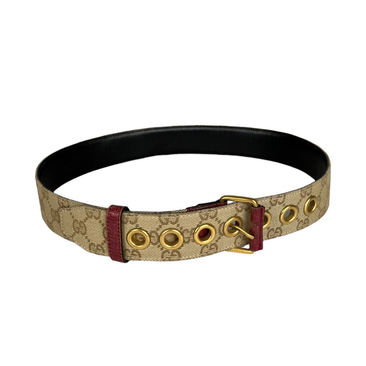 Gucci Gucci Monogram Belt Size ONE SIZE - 2 Thumbnail