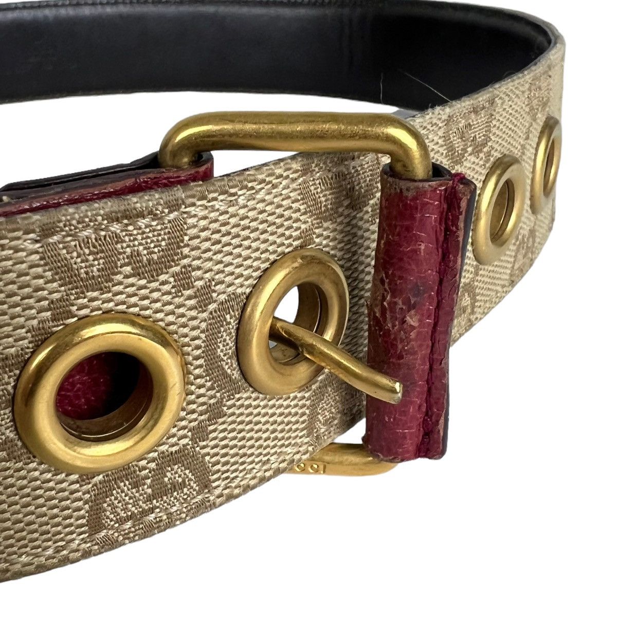Gucci Gucci Monogram Belt Size ONE SIZE - 5 Thumbnail