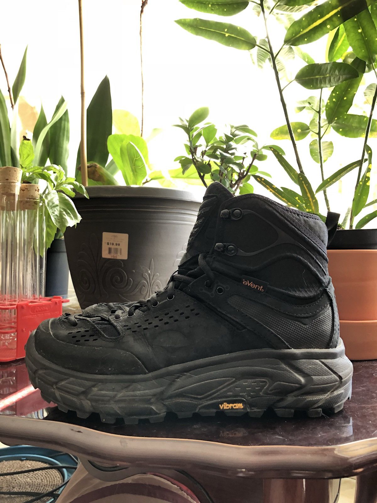 Hoka One One Tor Ultra Hi WP BLACK BLACK Grailed