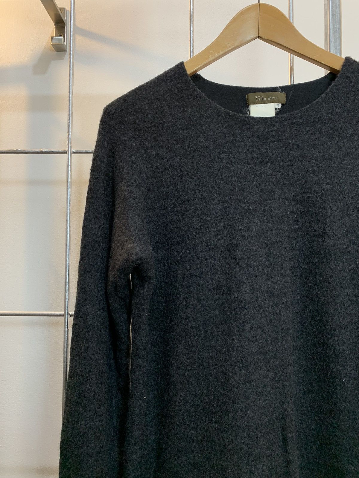 Y's for Men Y's for men Yohji Yamamoto Wool Long Sleeve T-shirt Size US L / EU 52-54 / 3 - 12 Thumbnail