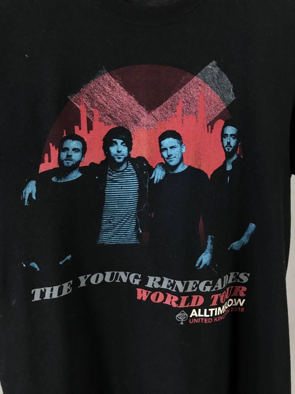 Band Tees × Vintage All Time Low vintage tour tee young renegades Size US S / EU 44-46 / 1 - 3 Thumbnail