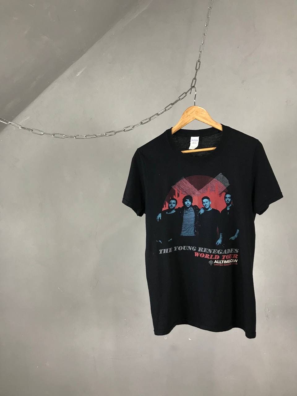 Band Tees × Vintage All Time Low vintage tour tee young renegades Size US S / EU 44-46 / 1 - 1 Thumbnail