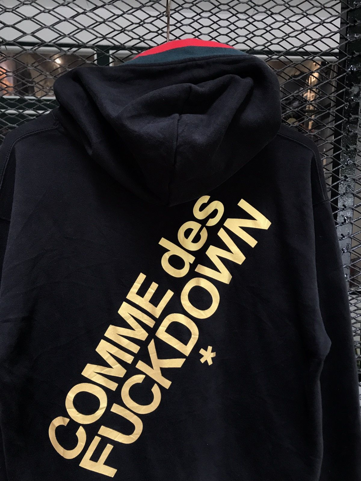 Japanese Brand SSUR PLUS COMME DES FUCKDOWN HOODIE Size US L / EU 52-54 / 3 - 3 Thumbnail