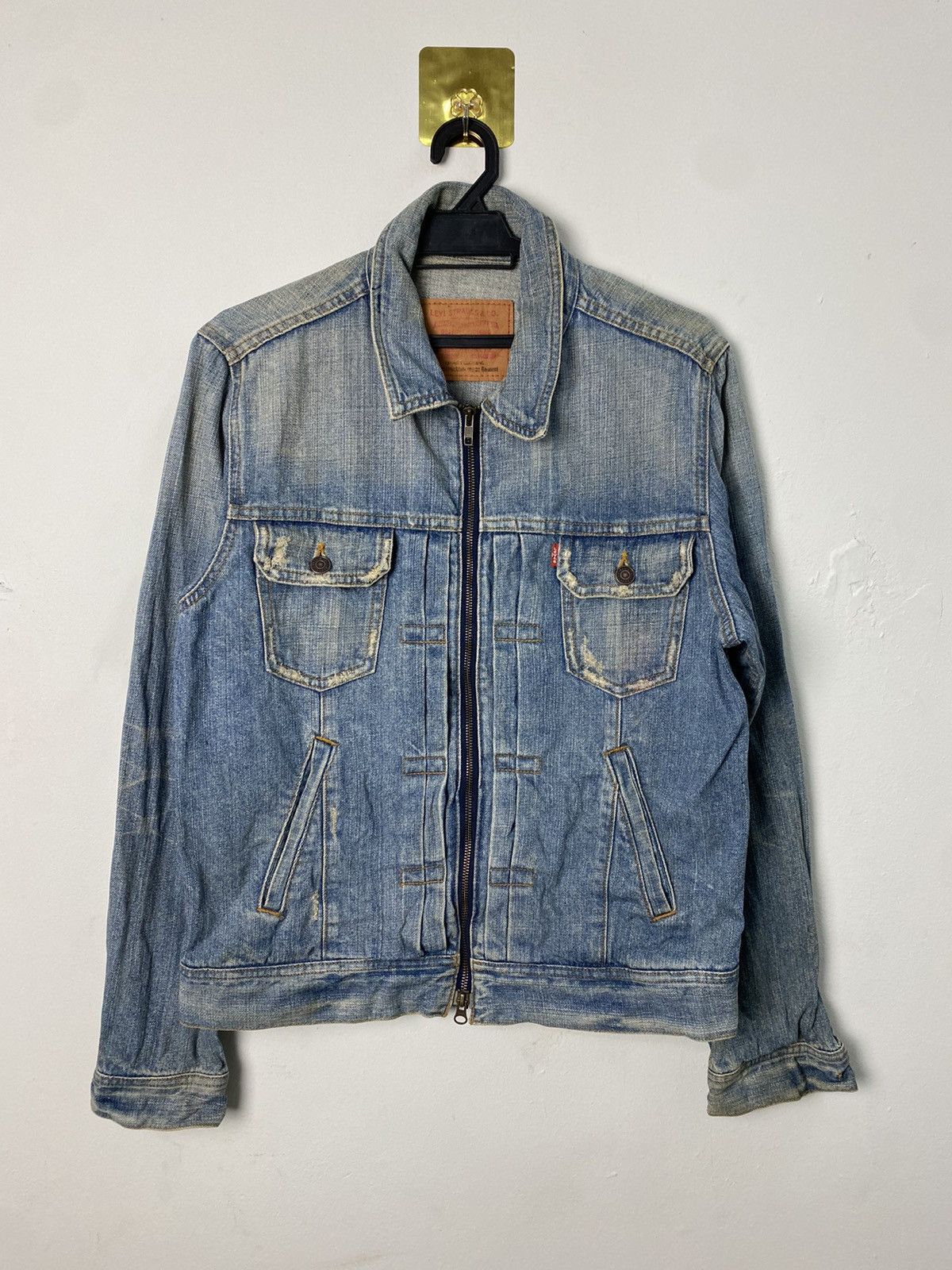 Vintage 90s Levis jacket small e multi pocket