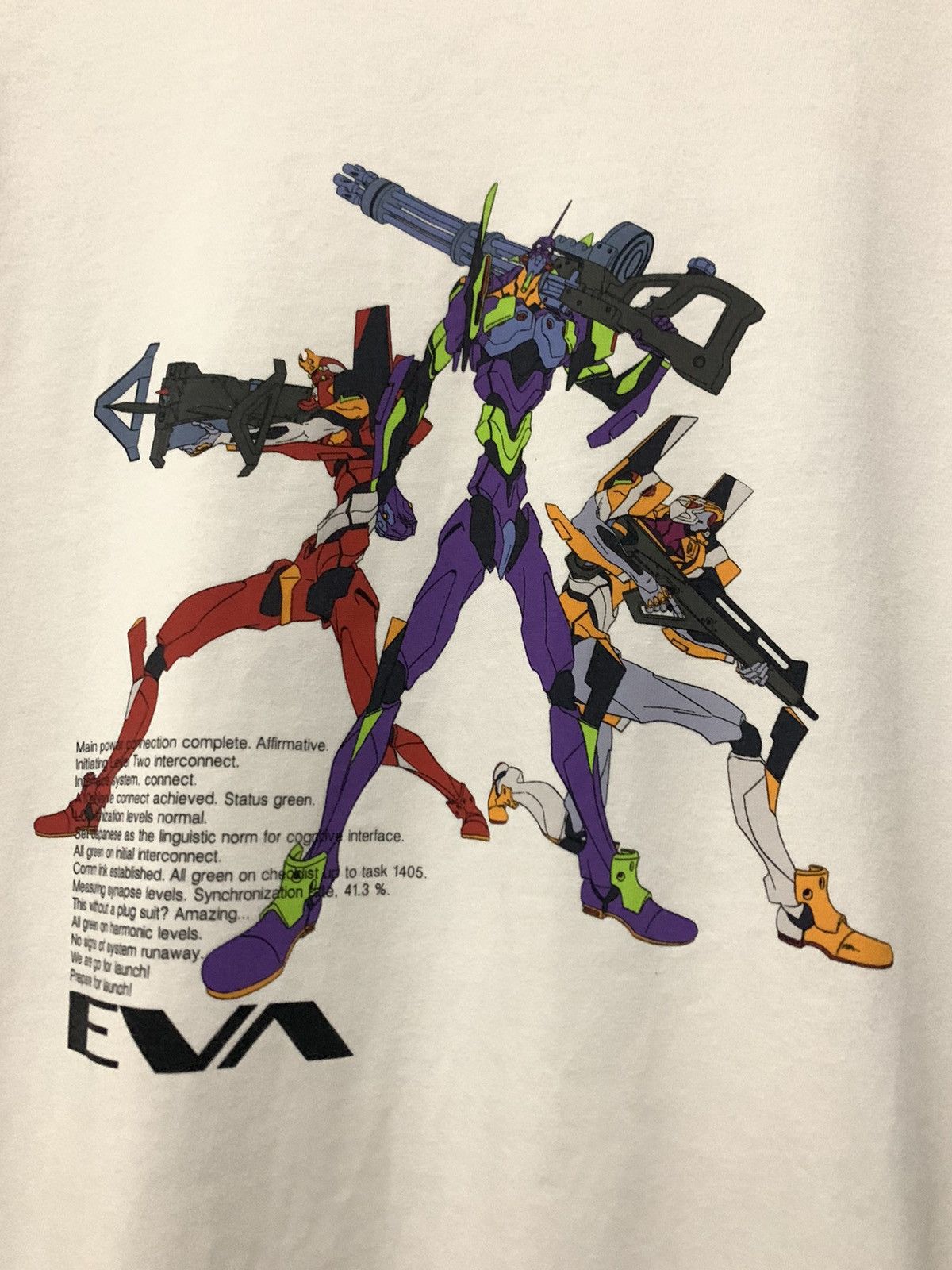 Anime × Japanese Brand × Vintage RARE‼️VINTAGE NEO GENESIS EVANGELION ANIME MANGA SHIRT Size US XL / EU 56 / 4 - 2 Thumbnail