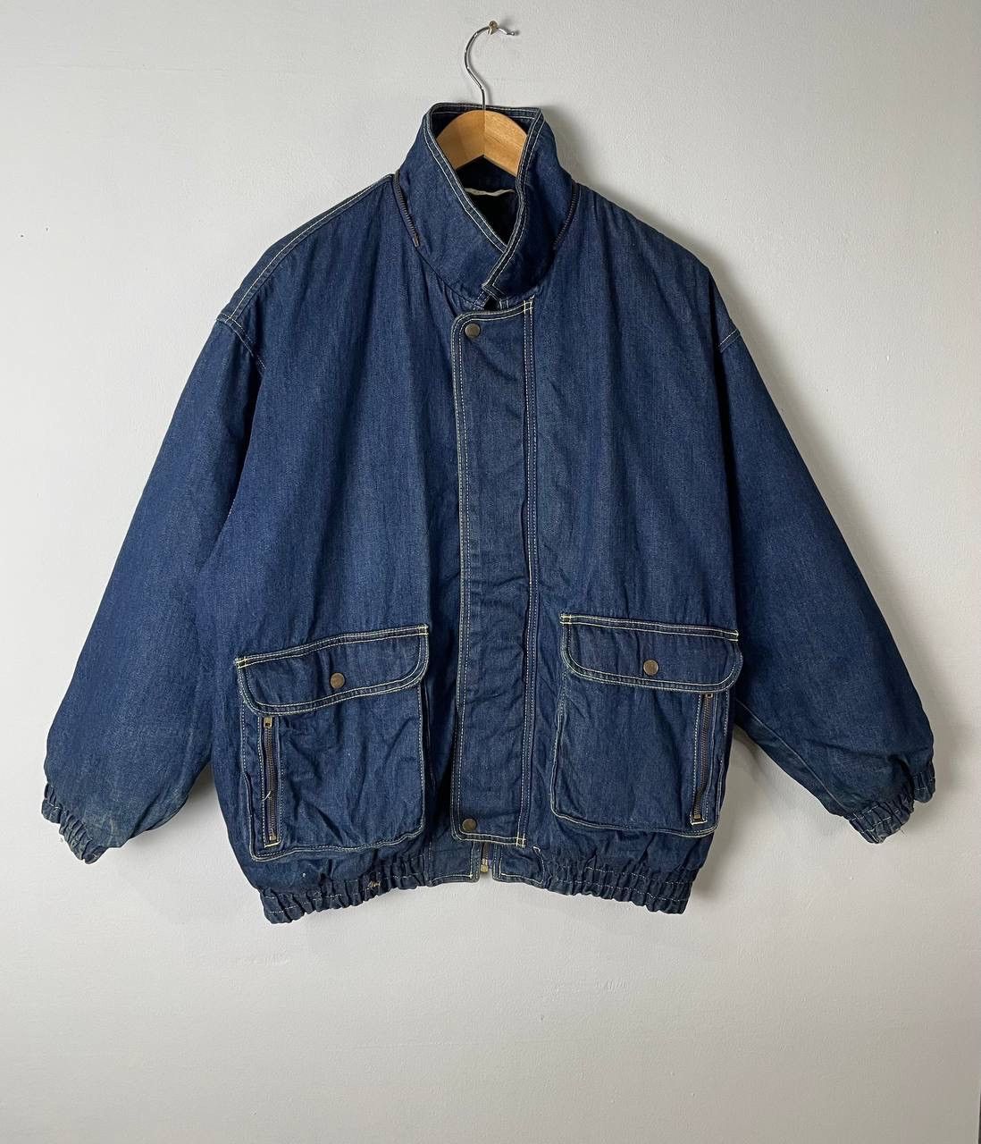 Japanese Brand × Other Japanese Brand Firme Denim Blue Chore Jacket Size US XL / EU 56 / 4 - 1 Thumbnail