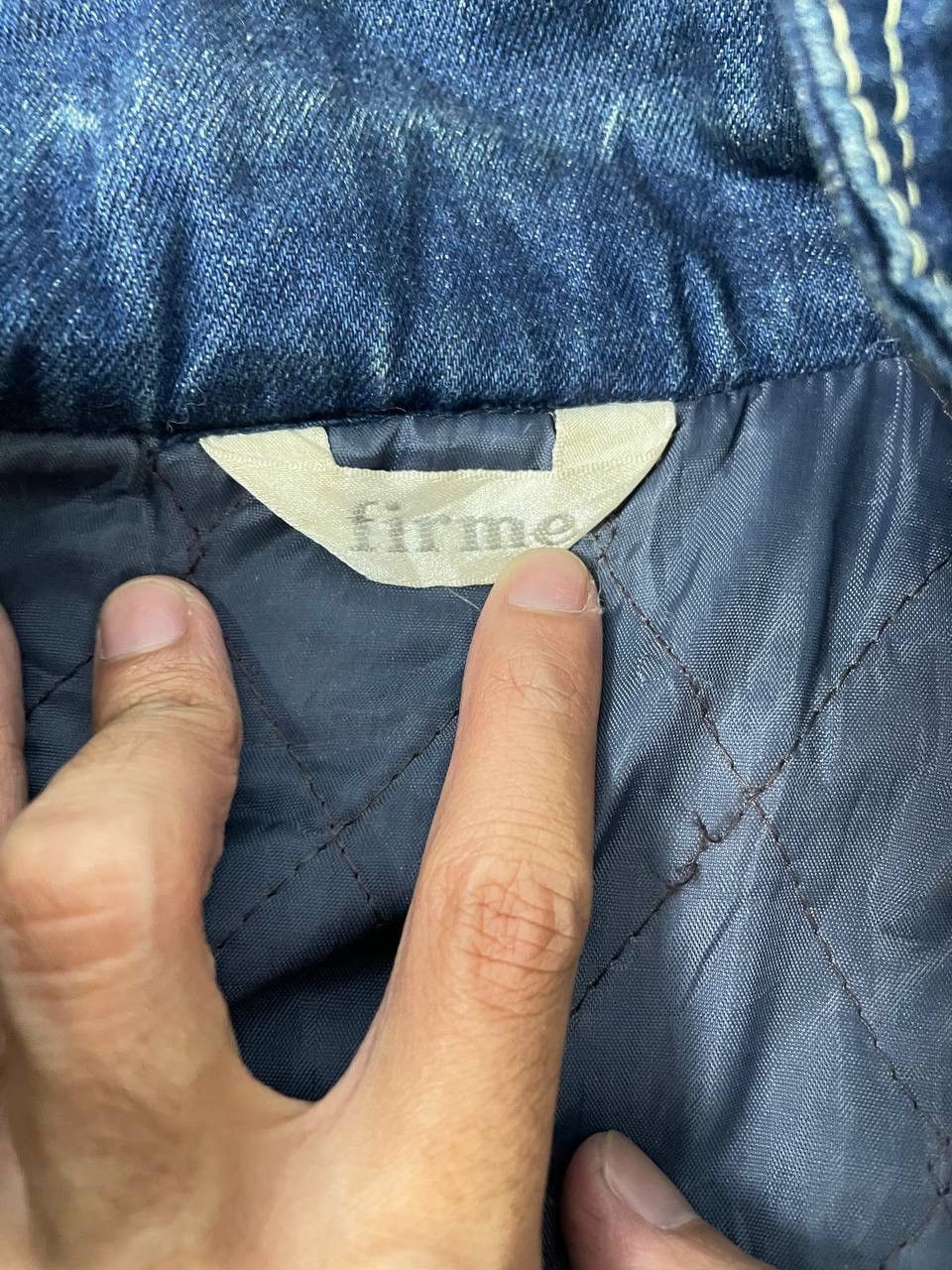 Japanese Brand × Other Japanese Brand Firme Denim Blue Chore Jacket Size US XL / EU 56 / 4 - 7 Thumbnail