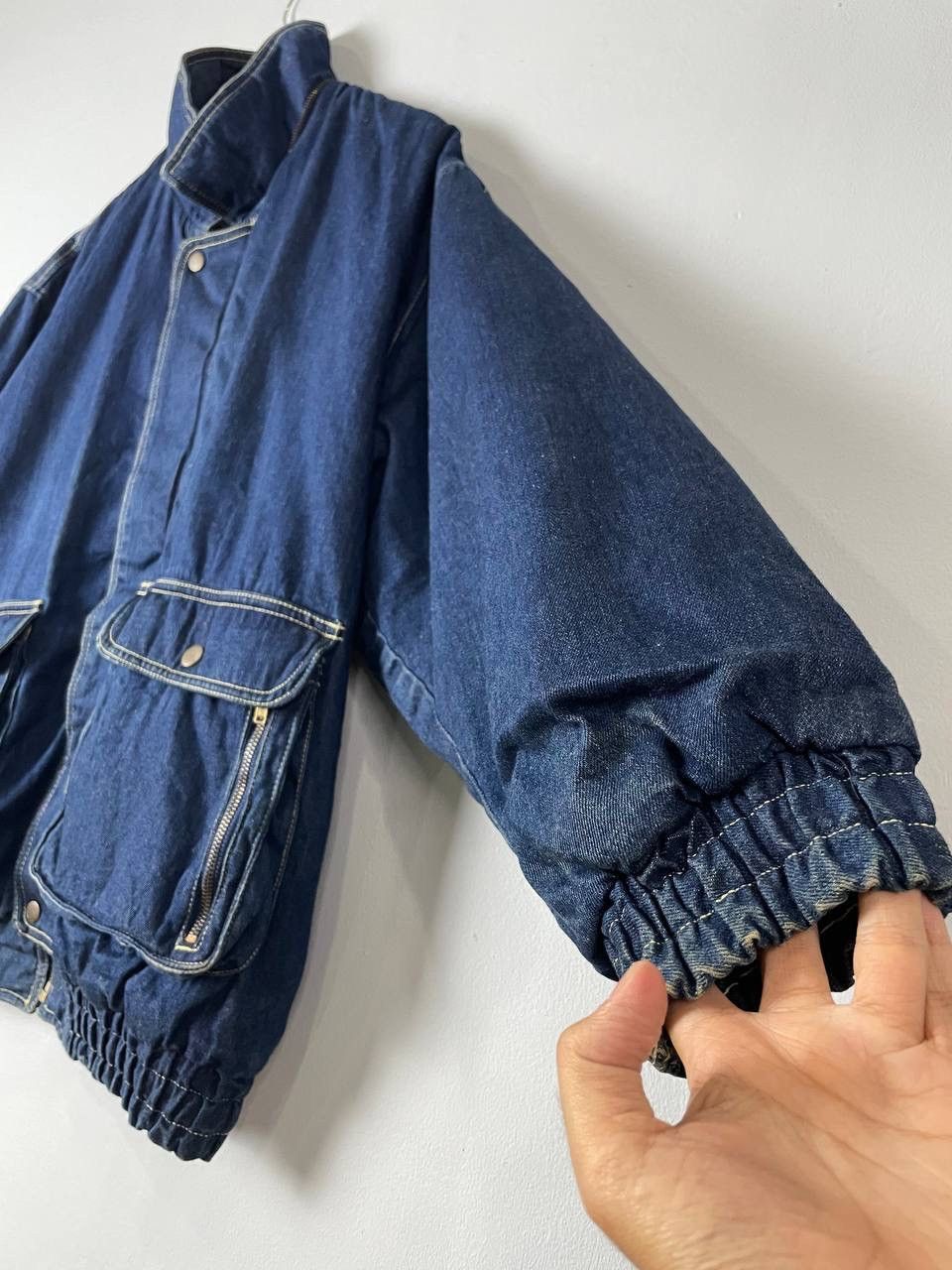 Japanese Brand × Other Japanese Brand Firme Denim Blue Chore Jacket Size US XL / EU 56 / 4 - 2 Thumbnail