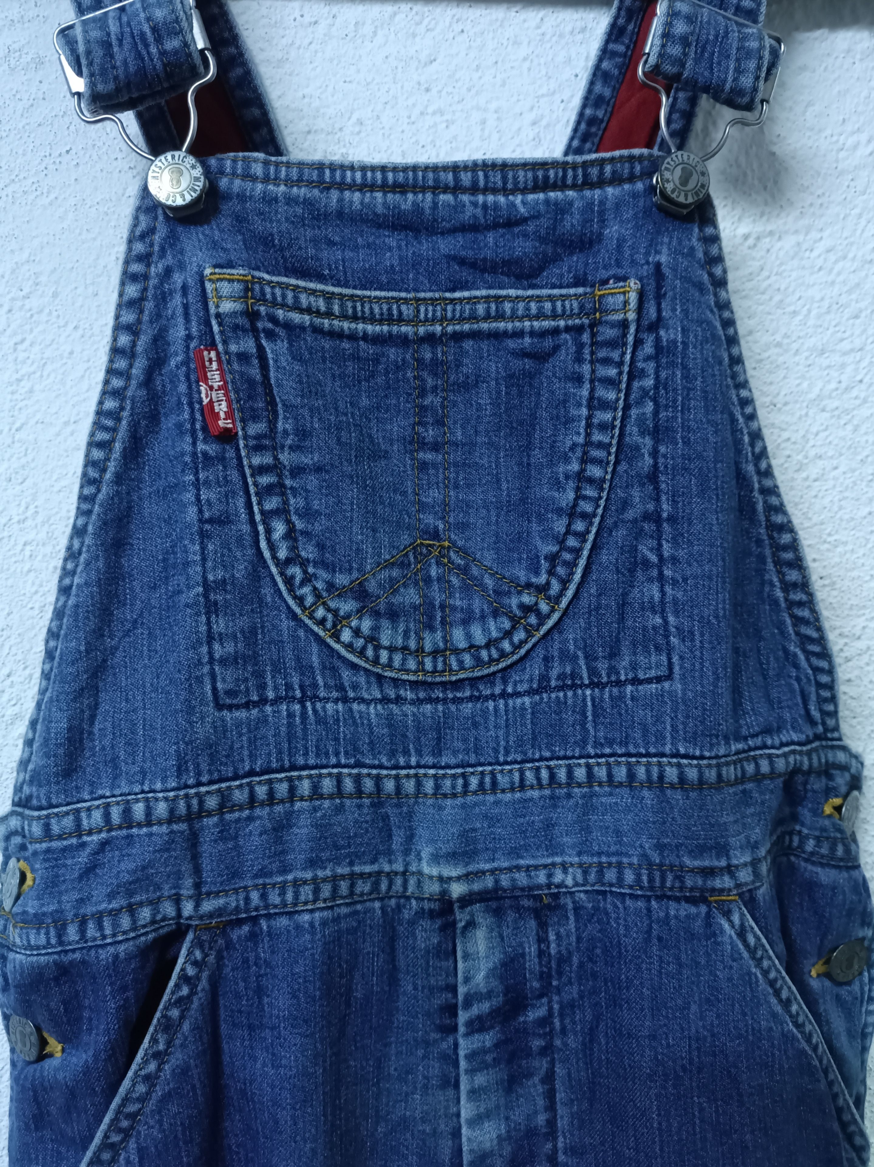 Hysteric Glamour × Japanese Brand Hysteric Glamour Mini Overall & Hysteric mini Cap Size US 28 / EU 44 - 3 Thumbnail