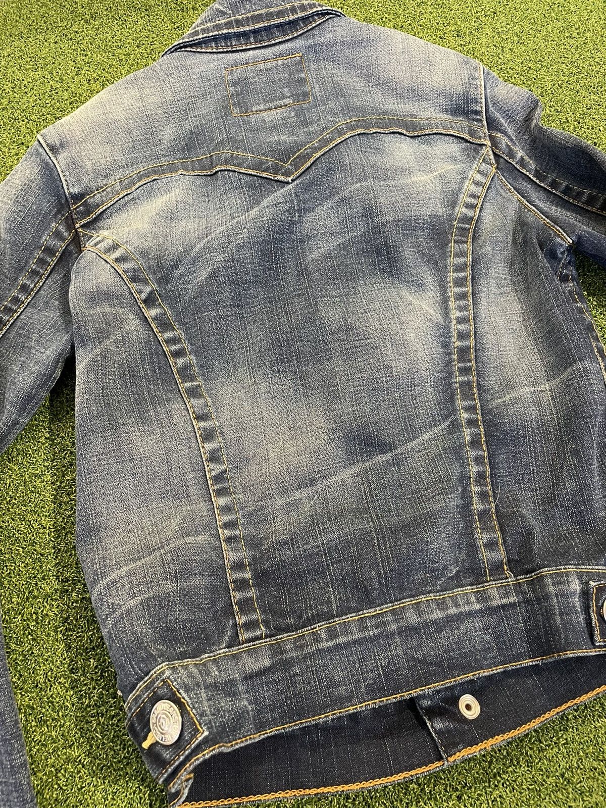 True Religion × Vintage True Religion Denim Trucker Jacket Size S / US 4 / IT 40 - 8 Thumbnail