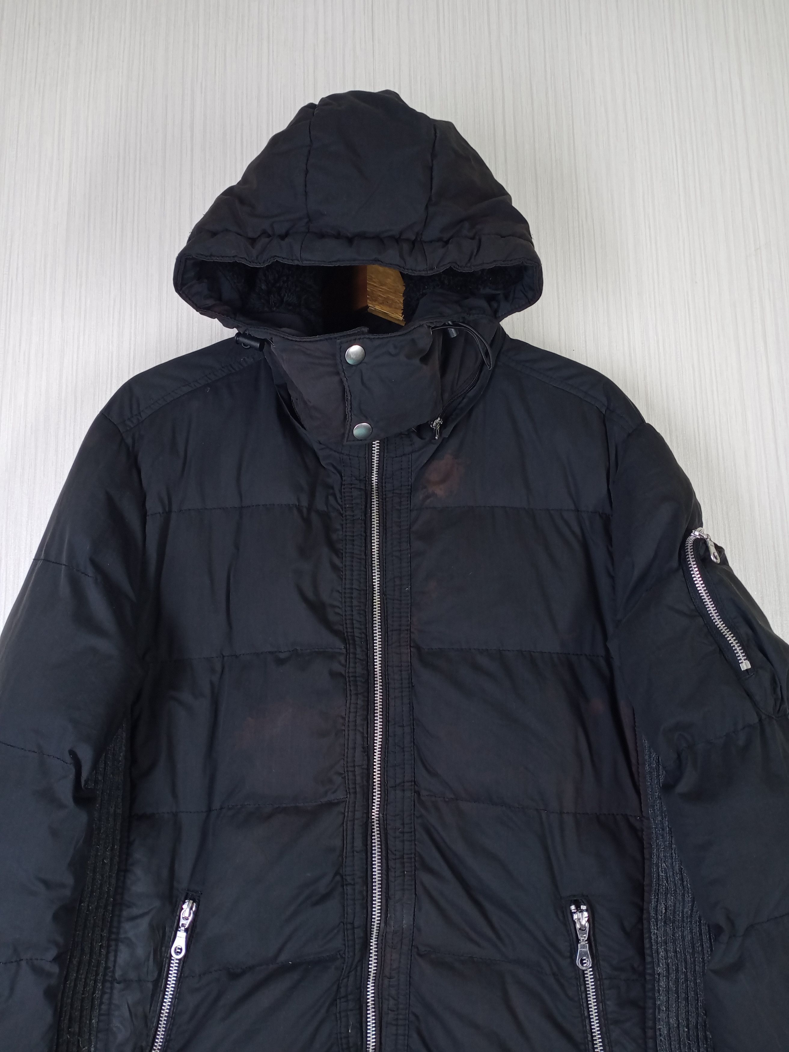 Japanese Brand RARE BAREBACK REALDRESS PUFFER HOODIE JACKET Size US L / EU 52-54 / 3 - 2 Thumbnail