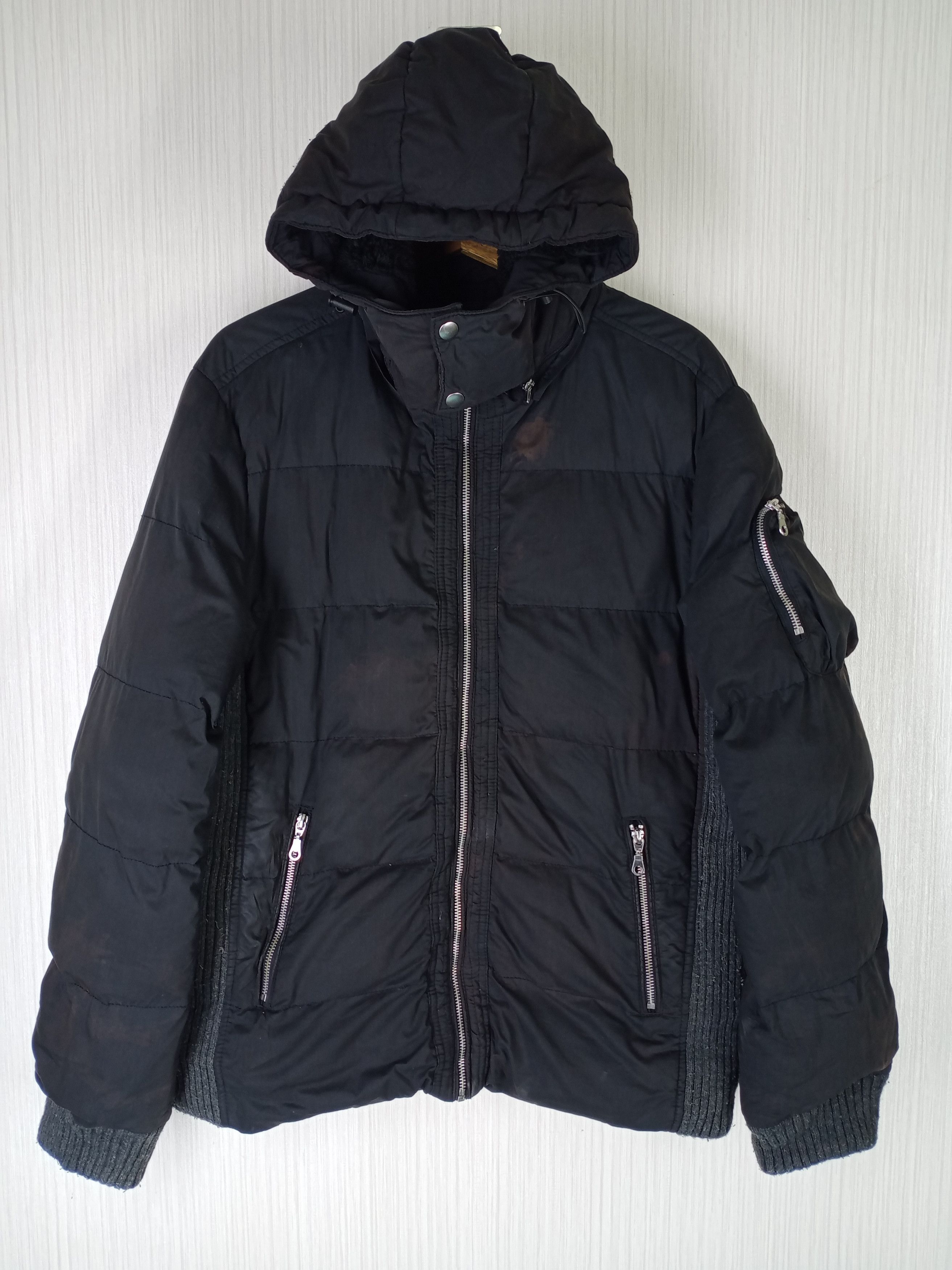 Japanese Brand RARE BAREBACK REALDRESS PUFFER HOODIE JACKET Size US L / EU 52-54 / 3 - 1 Thumbnail