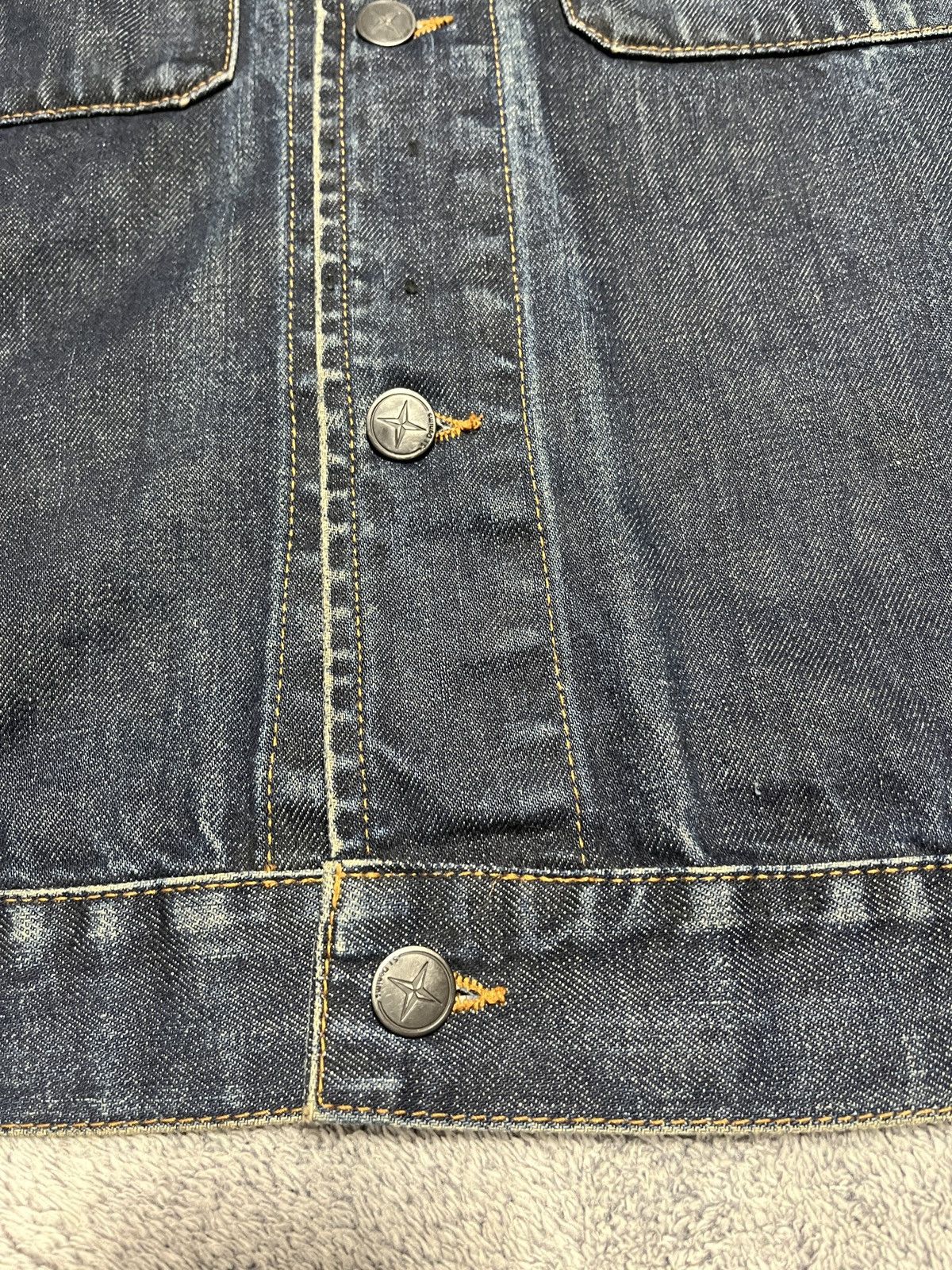 Vintage Stone Island Denim Jacket Archive 90s