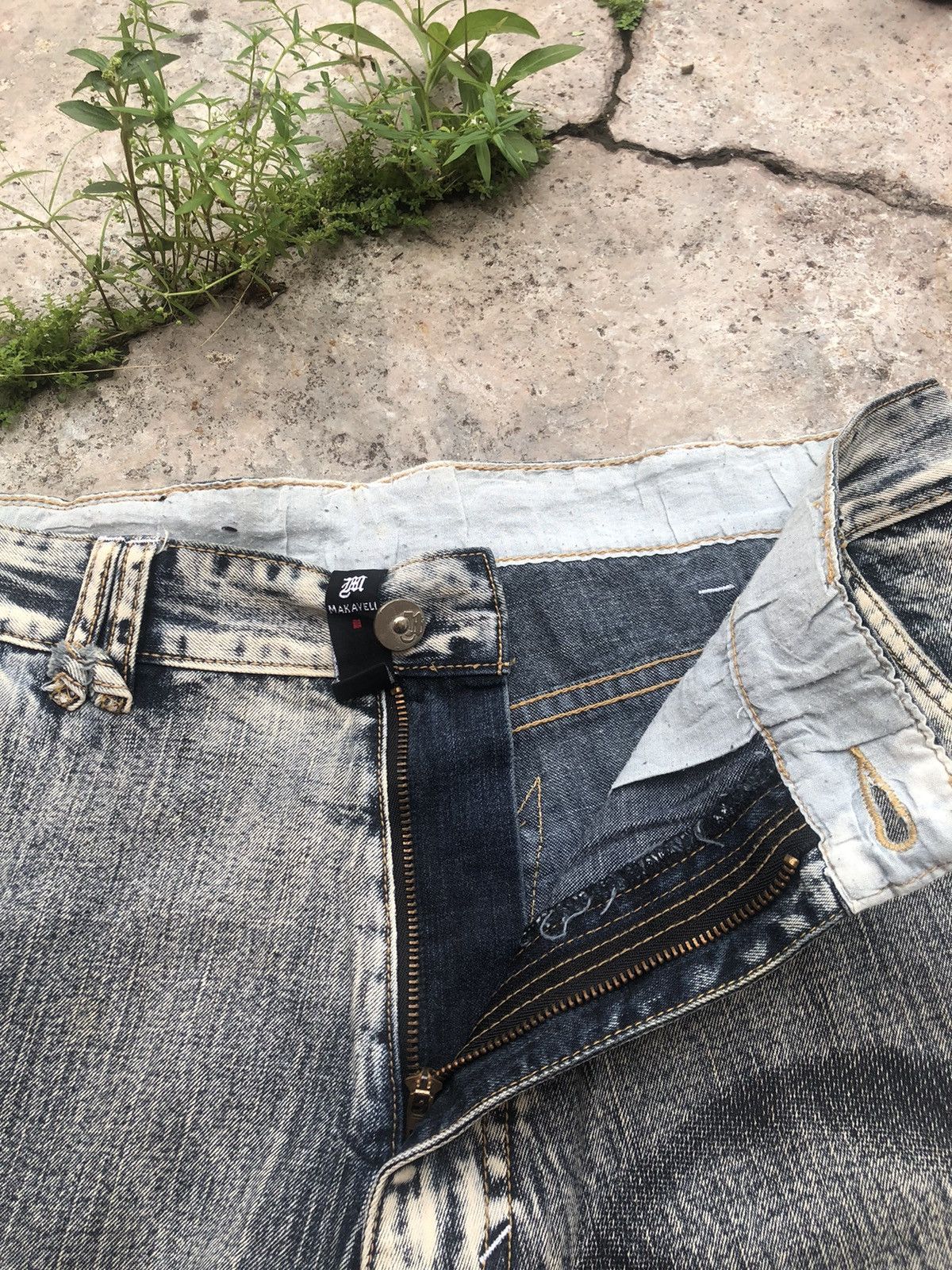 Makaveli Rare Makaveli Denim Baggy Y2K Printed Tupac Size US 32 / EU 48 - 4 Thumbnail