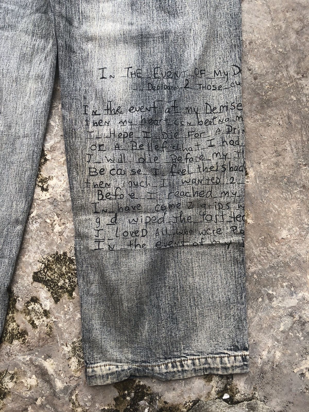 Makaveli Rare Makaveli Denim Baggy Y2K Printed Tupac Size US 32 / EU 48 - 9 Thumbnail