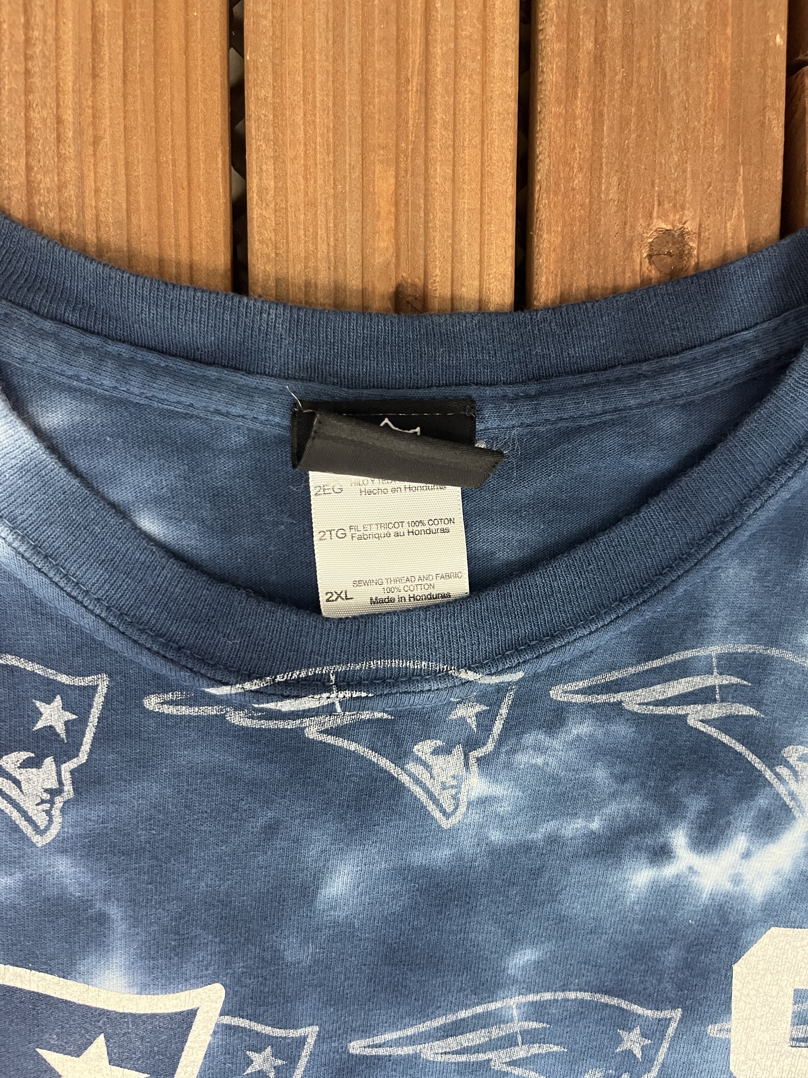 Vintage New England Patriots Tie Dye Vintage T-Shirt Size US XXL / EU 58 / 5 - 5 Thumbnail