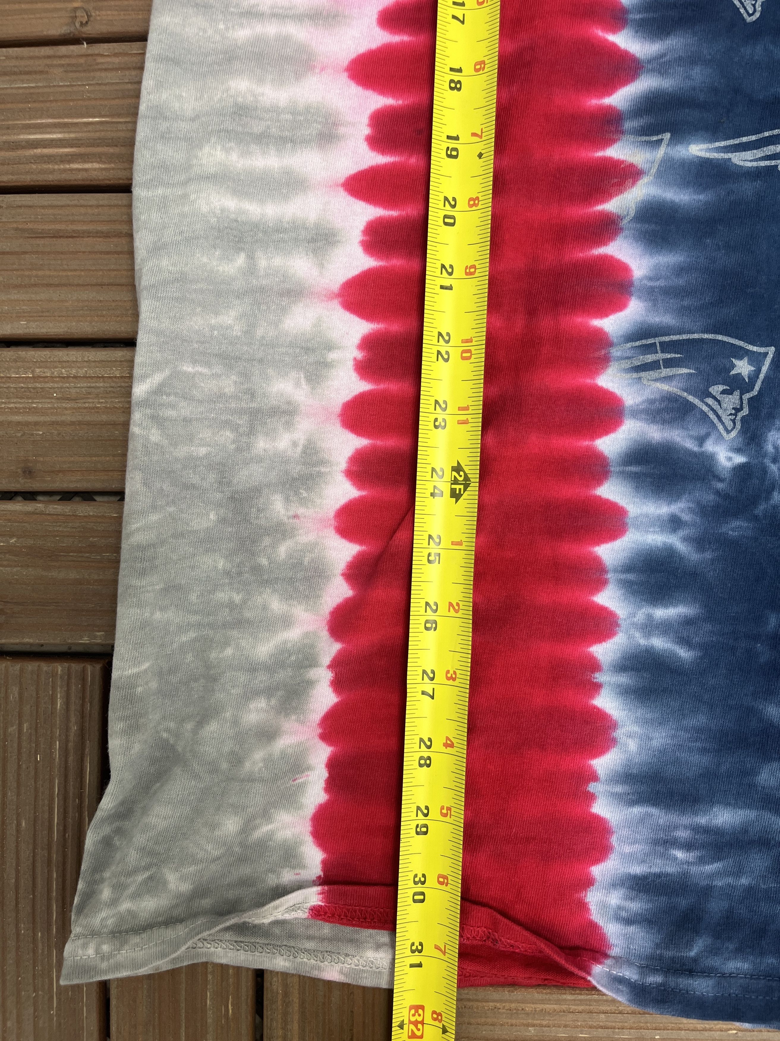 Vintage New England Patriots Tie Dye Vintage T-Shirt Size US XXL / EU 58 / 5 - 7 Thumbnail