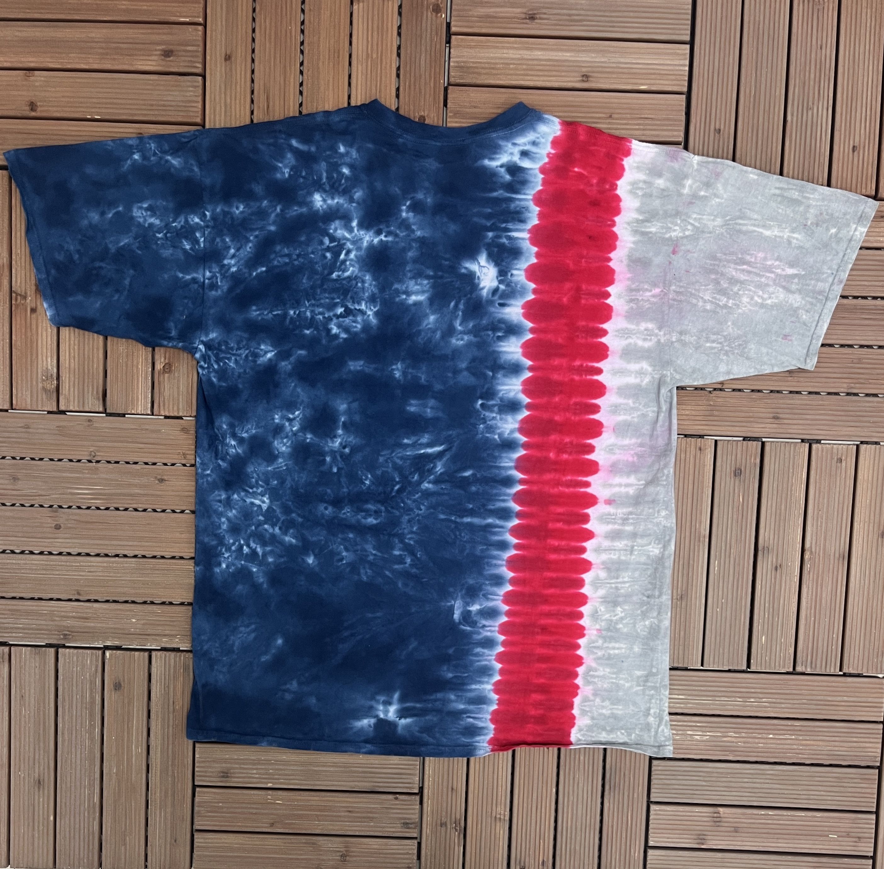 Vintage New England Patriots Tie Dye Vintage T-Shirt Size US XXL / EU 58 / 5 - 4 Thumbnail