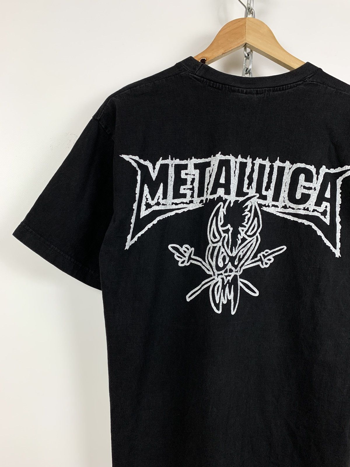 Band Tees Vintage Metallica Faded Black Rare T-Shirt Size US M / EU 48-50 / 2 - 9 Thumbnail