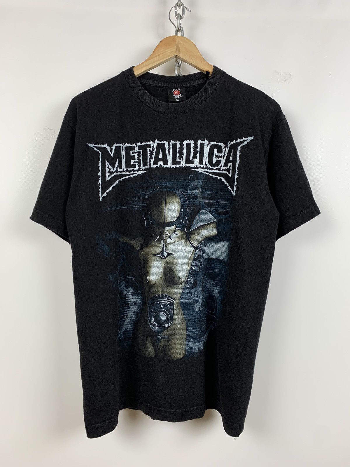 Band Tees Vintage Metallica Faded Black Rare T-Shirt Size US M / EU 48-50 / 2 - 1 Thumbnail