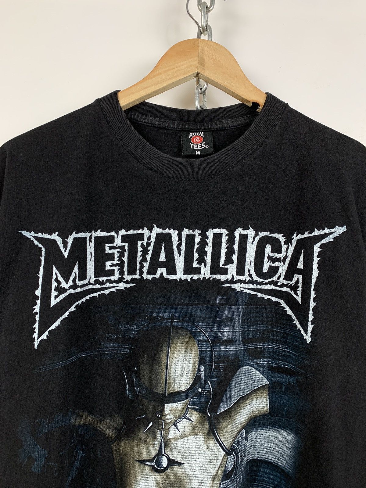 Band Tees Vintage Metallica Faded Black Rare T-Shirt Size US M / EU 48-50 / 2 - 5 Thumbnail