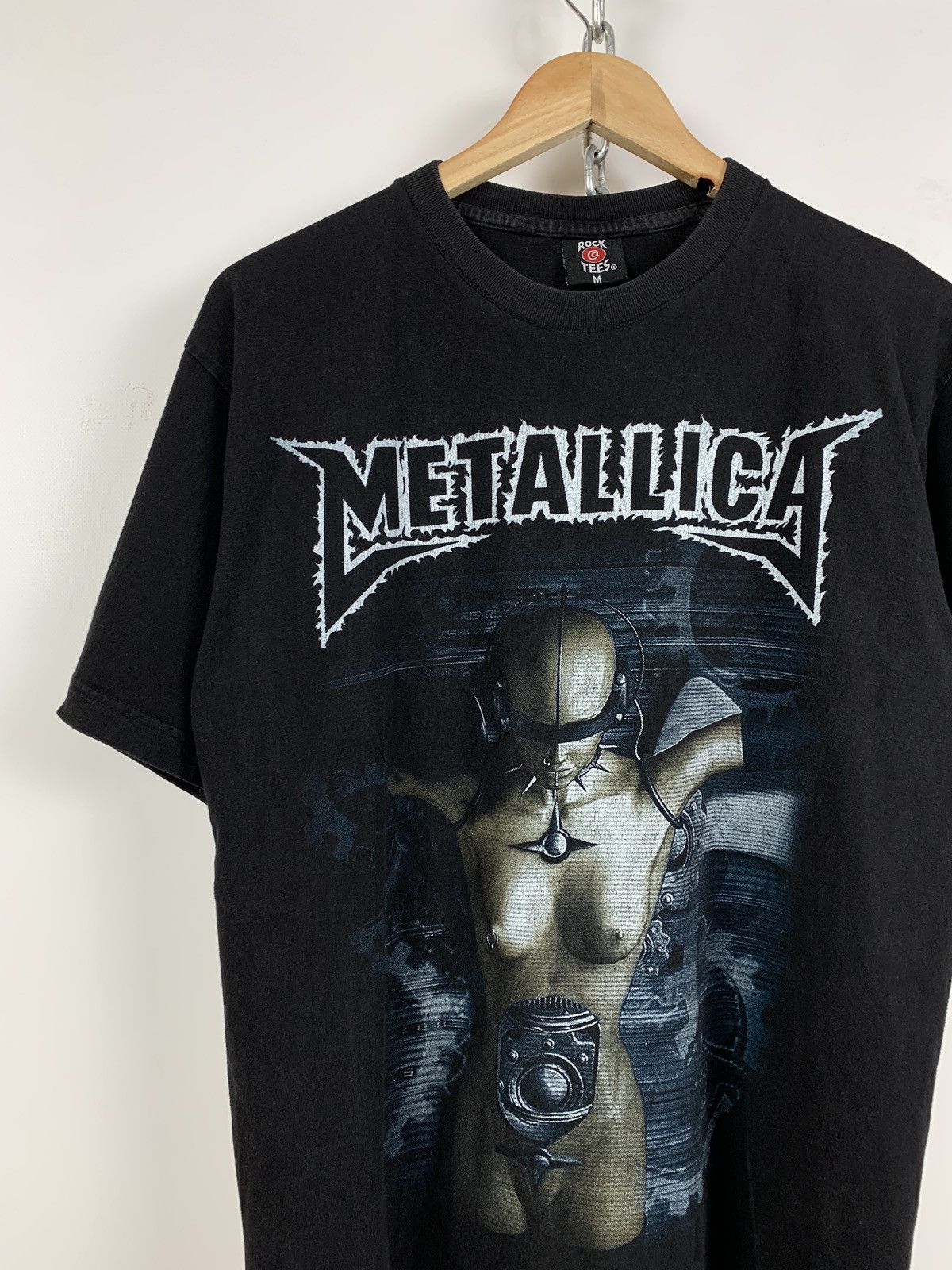 Band Tees Vintage Metallica Faded Black Rare T-Shirt Size US M / EU 48-50 / 2 - 3 Thumbnail