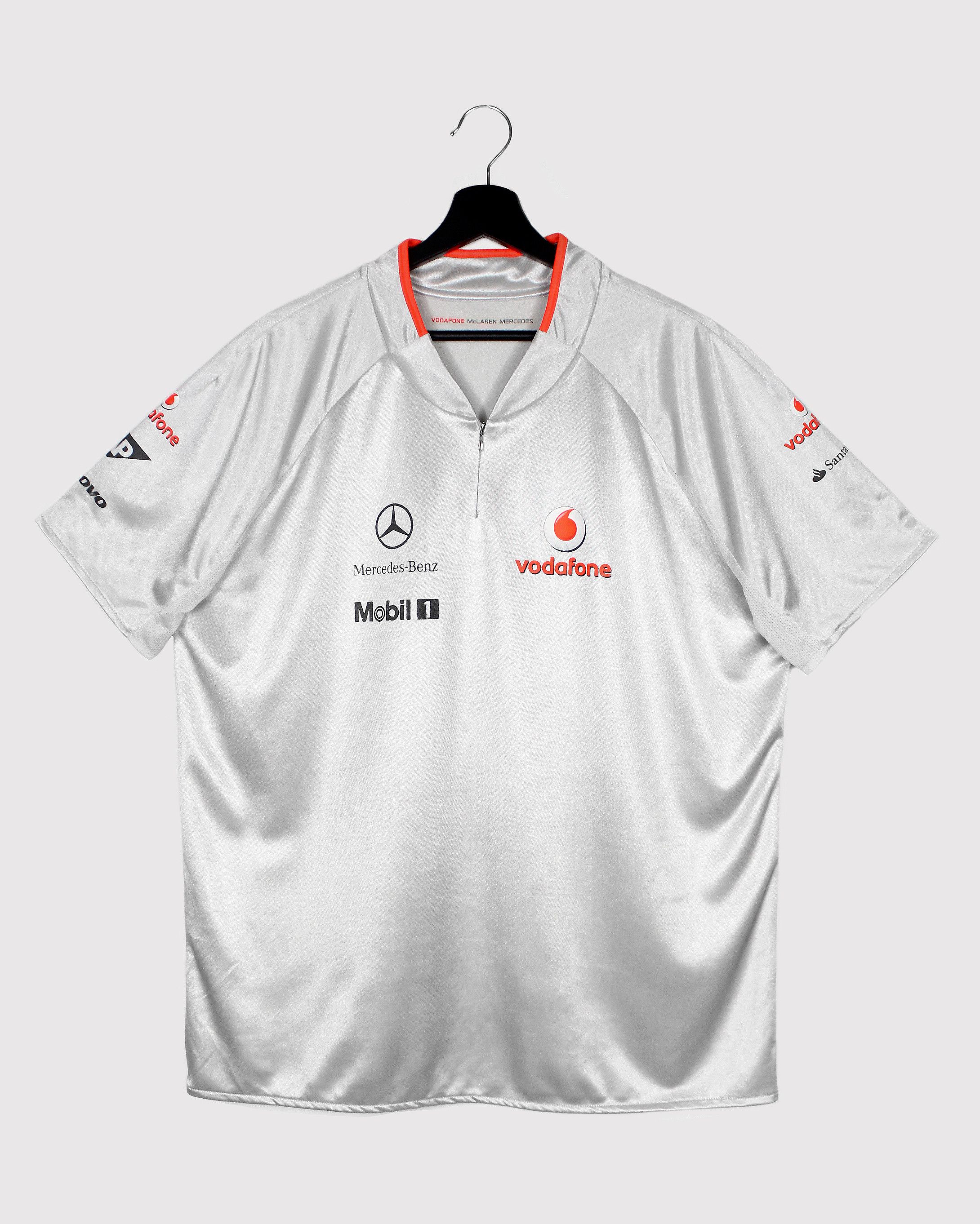 Vente T-Shirt Mercedes Benz F1 Team Noir/Vert 2025 Pas Chere