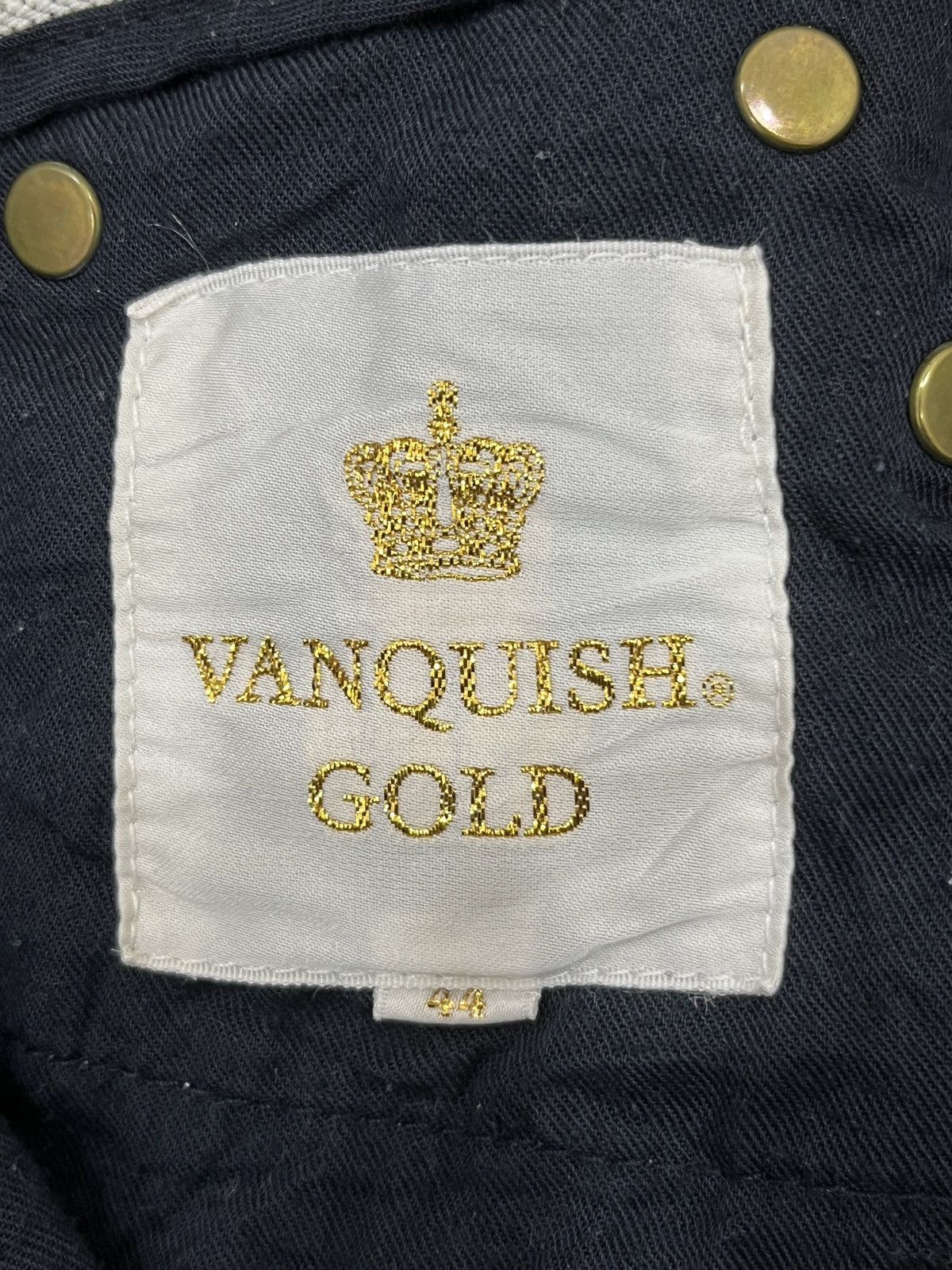Vanquish (Aaa). VINTAGE VANQUISH FLARE DENIM Size 31" - 12 Thumbnail