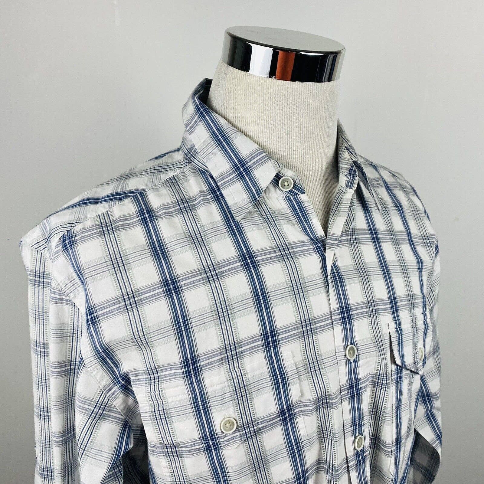 Chemise ExOfficio Homme XL - Insect Shield - Plaid Outdoor Manches Longues