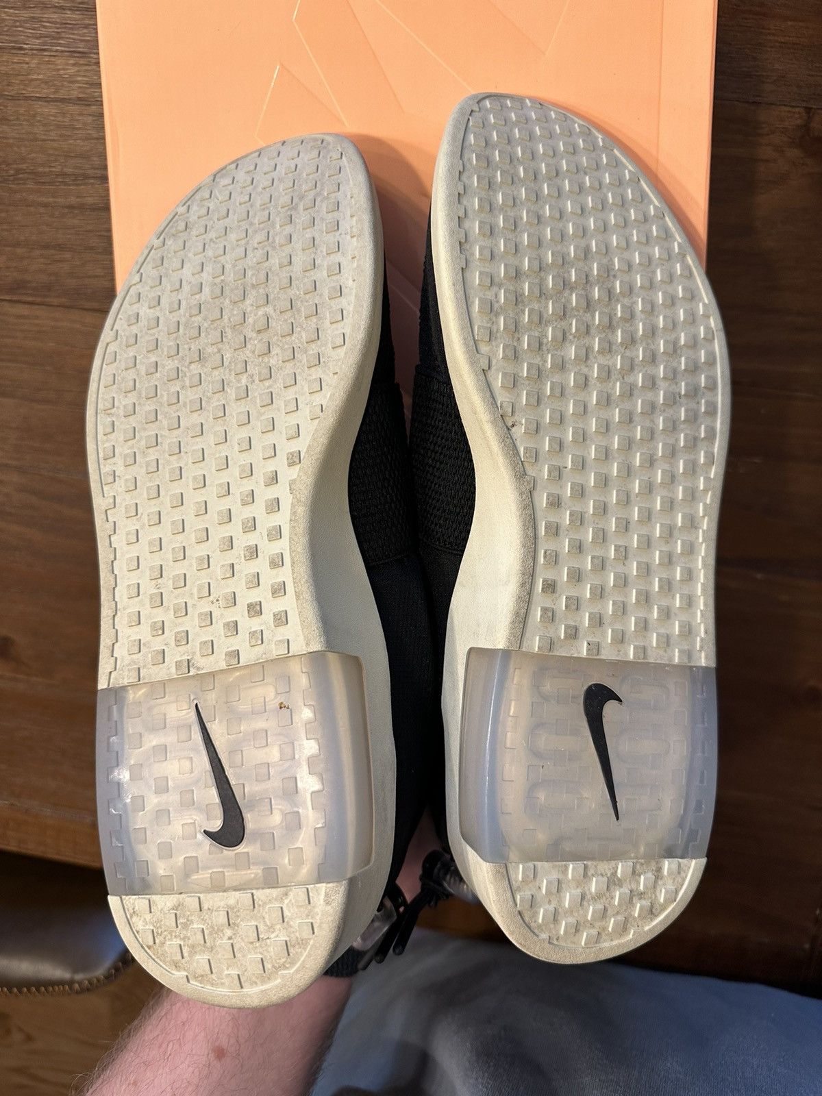 Fear of God × Nike Nike Air / Fear of God Moc Size 10.5 Black / Fossil VNDS Size US 10.5 / EU 43-44 - 5 Thumbnail