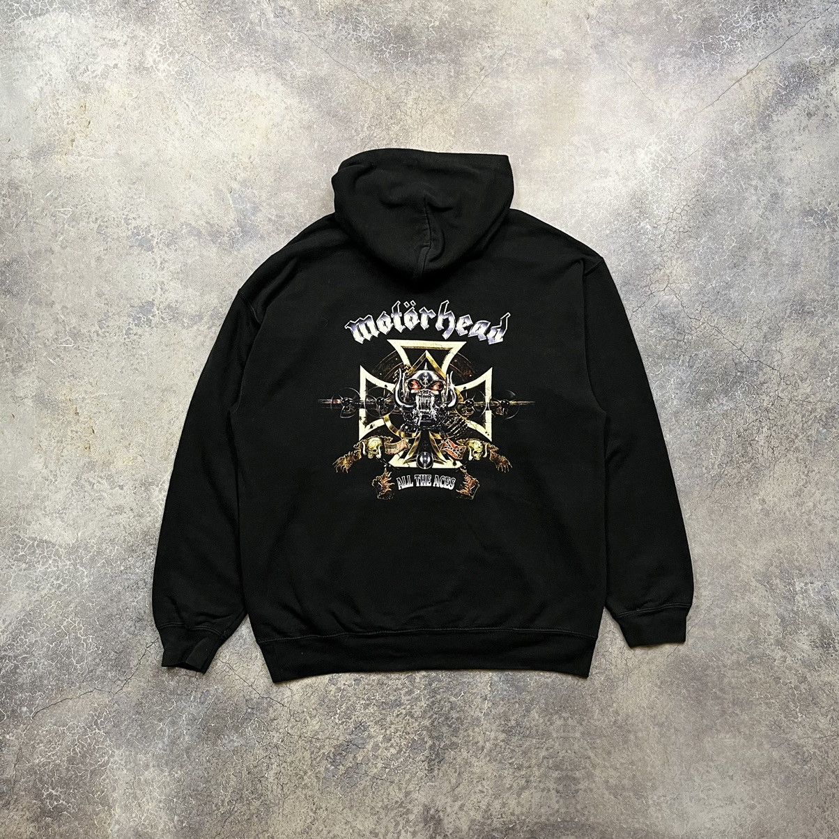 Band Tees VINTAGE 00’s MOTÖRHEAD ALL THE ACES ALBUM HOODIE SIZE XL Size US XL / EU 56 / 4 - 1 Thumbnail