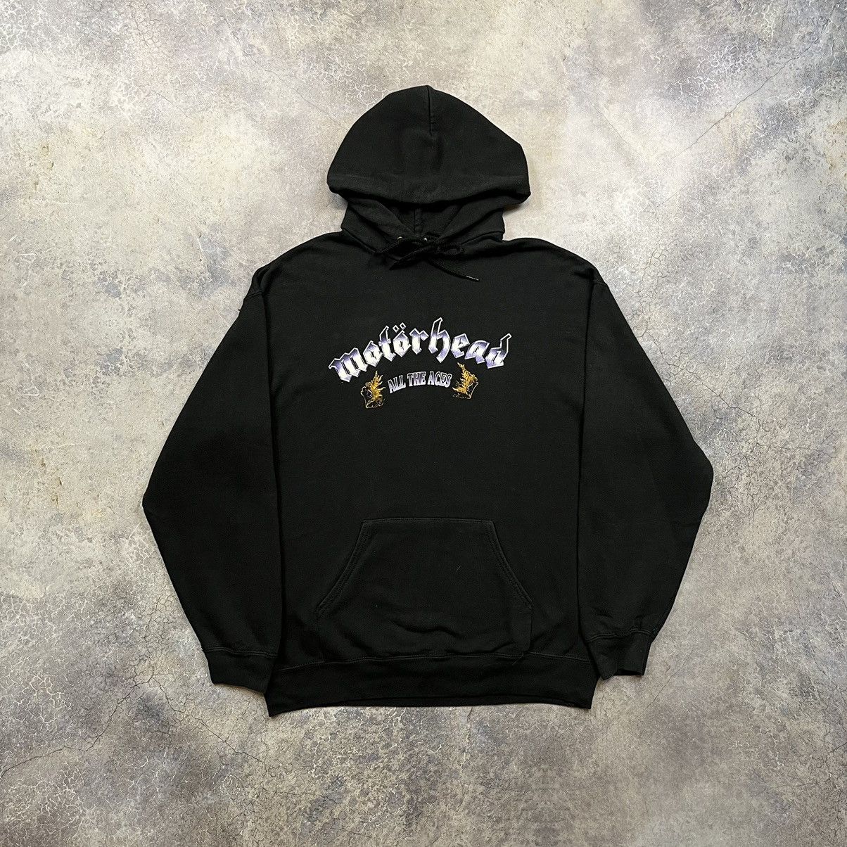 Band Tees VINTAGE 00’s MOTÖRHEAD ALL THE ACES ALBUM HOODIE SIZE XL Size US XL / EU 56 / 4 - 2 Thumbnail
