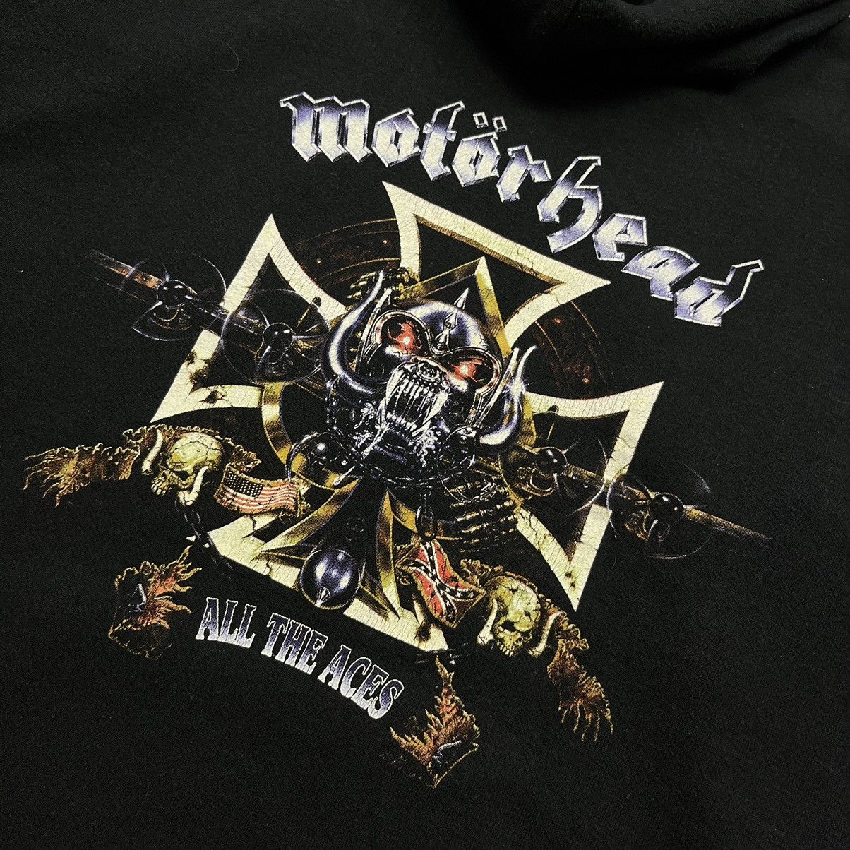 Band Tees VINTAGE 00’s MOTÖRHEAD ALL THE ACES ALBUM HOODIE SIZE XL Size US XL / EU 56 / 4 - 6 Thumbnail