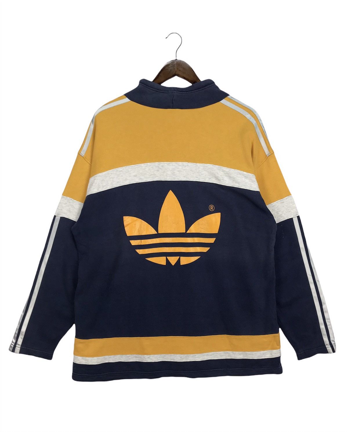 💥RARE💥VINTAGE 90s ADIDAS BIG LOGO SWEATSHIRT