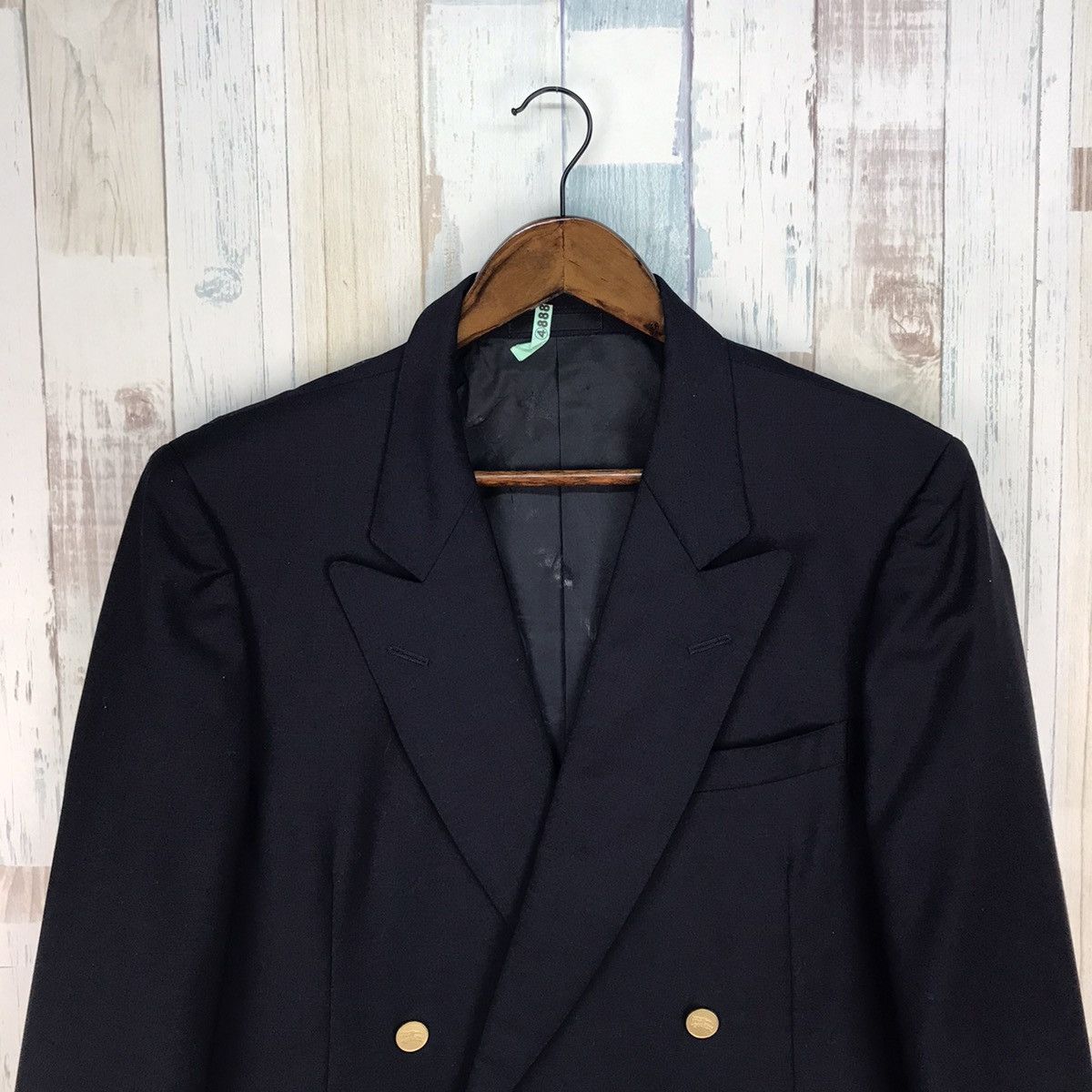 Burberry double breasted blazer online