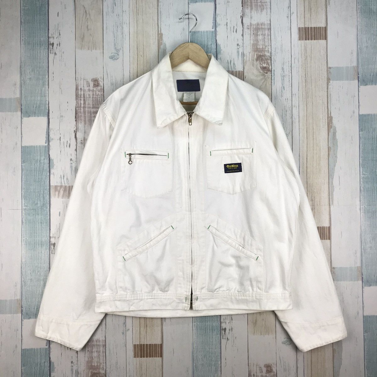 💥RARE💥VINTAGE OSHKOSH DENIM JACKET x JAPANESE BRAND