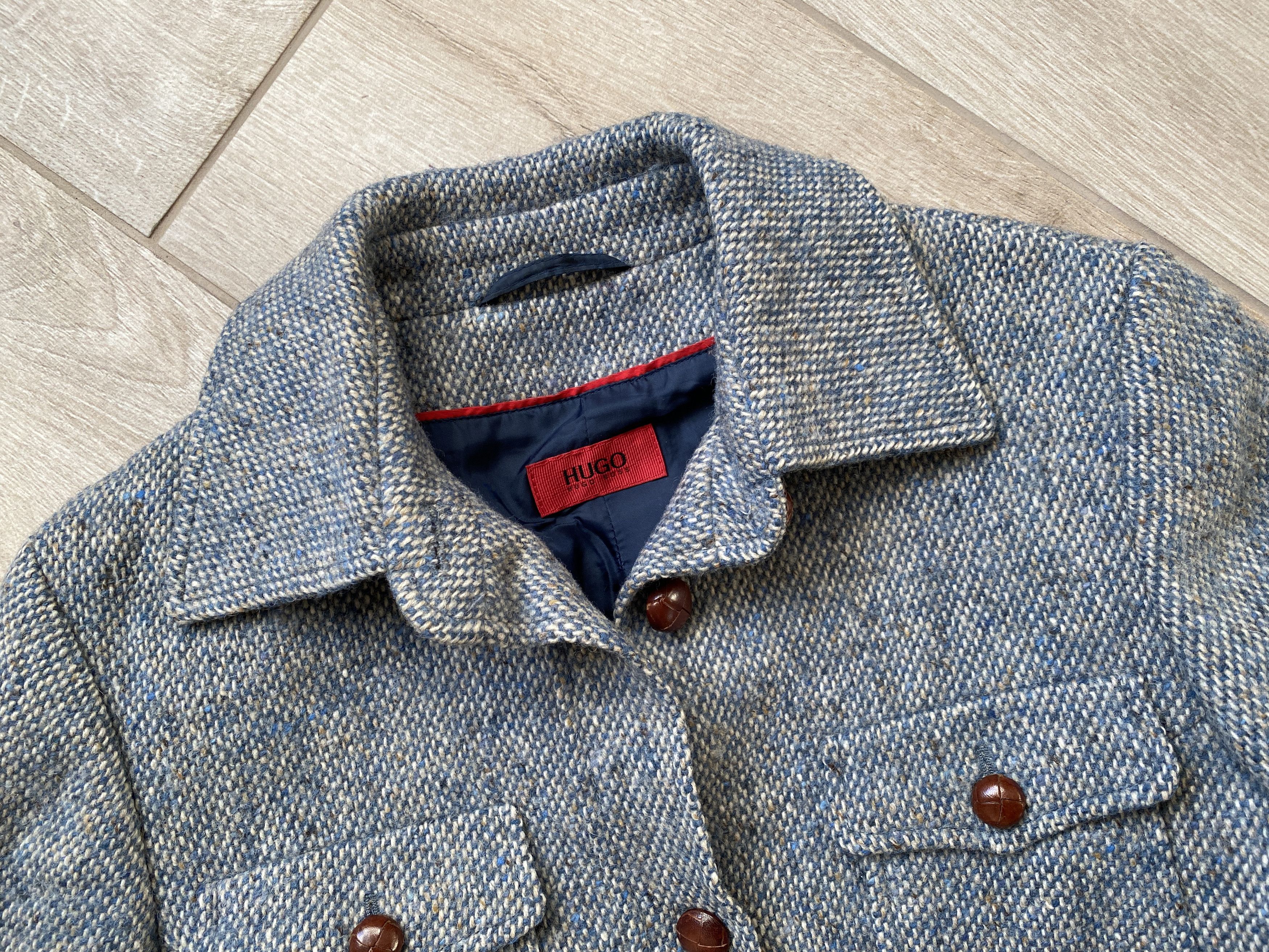 Hugo × Hugo Boss × Vintage Hugo wool coat jacket Size M / US 6-8 / IT 42-44 - 3 Thumbnail