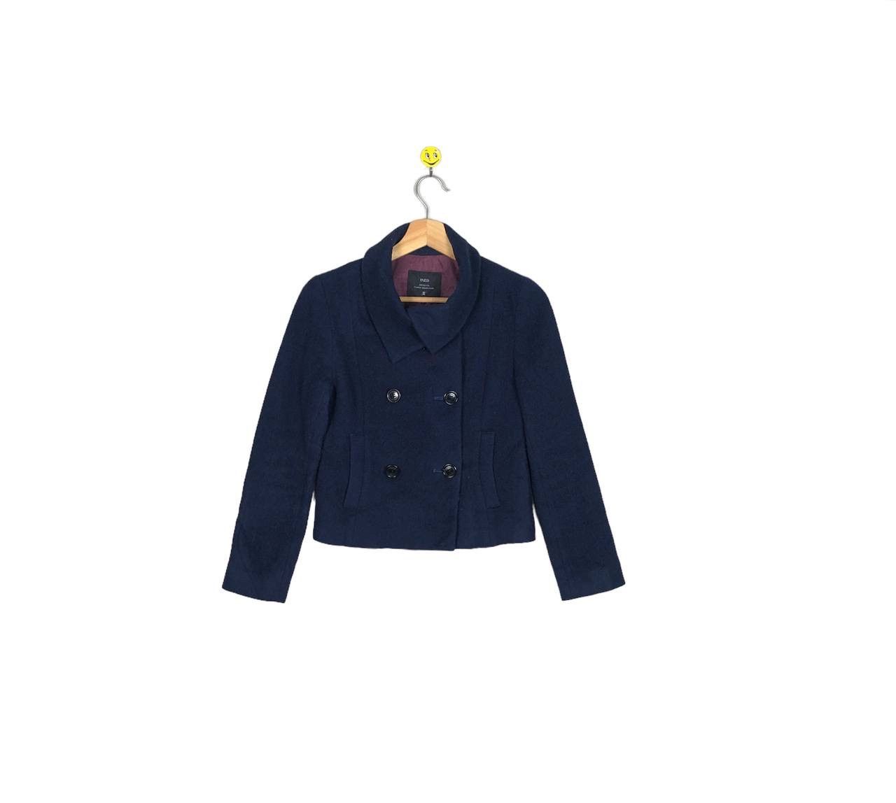 Yohji Yamamoto Yohji Yamamoto Ined Wool Jacket Double Breast Duffle Coat Size S / US 4 / IT 40 - 1 Thumbnail