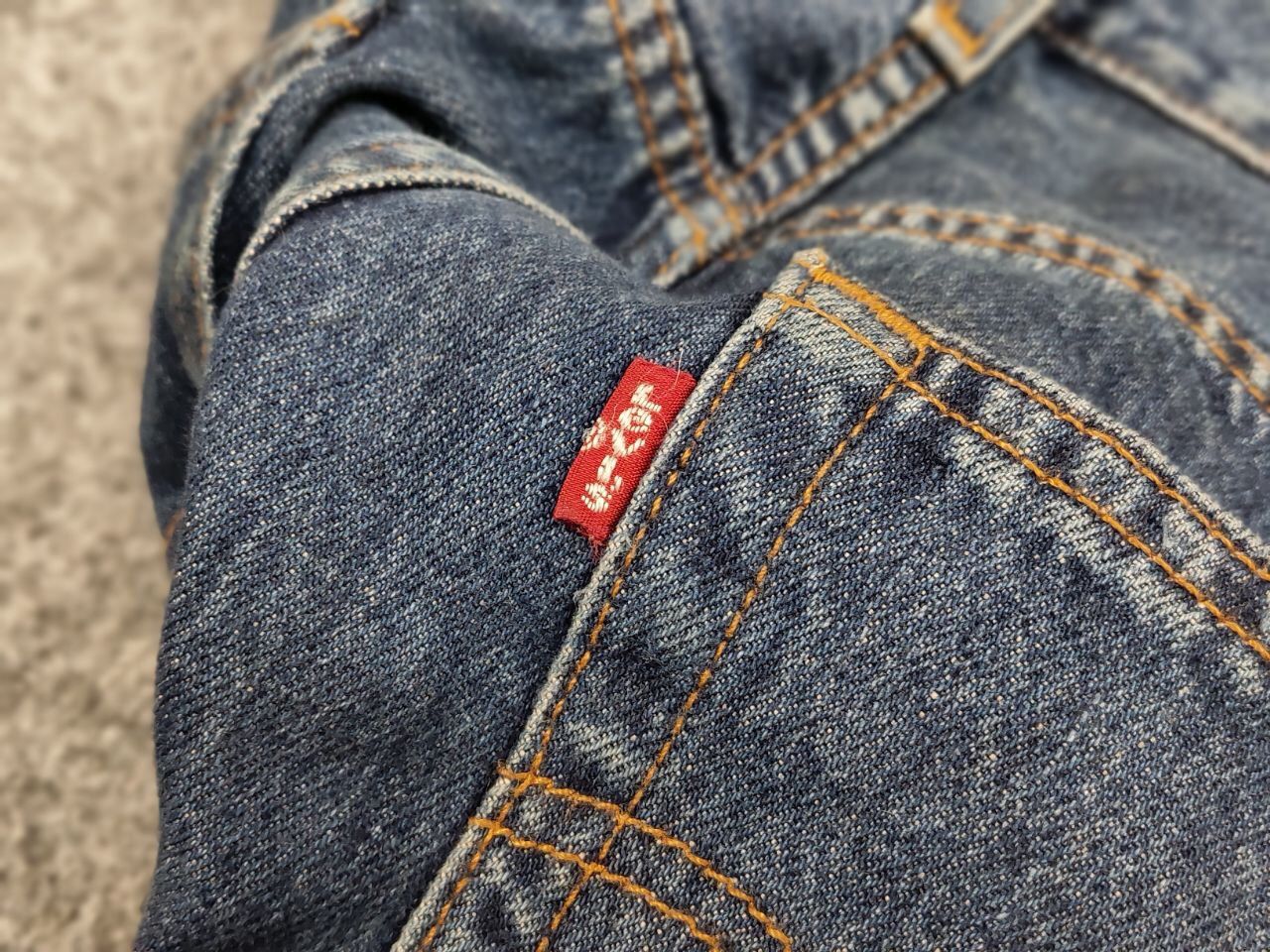 Levi's Vintage 90's Levis 501 Blue Classic Denim American Jeans Size US 32 / EU 48 - 18 Thumbnail