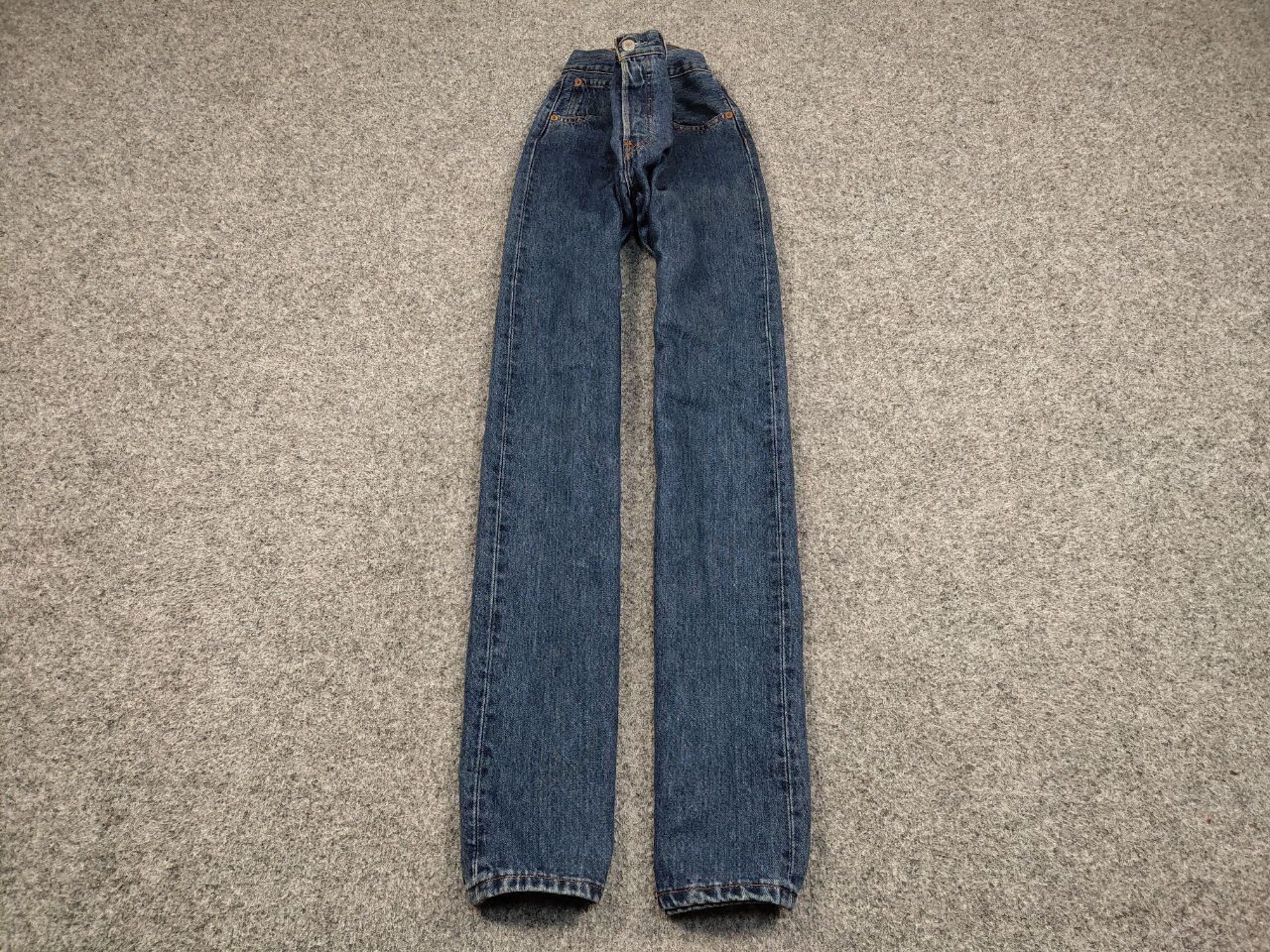 Levi's Vintage 90's Levis 501 Blue Classic Denim American Jeans Size US 32 / EU 48 - 2 Thumbnail