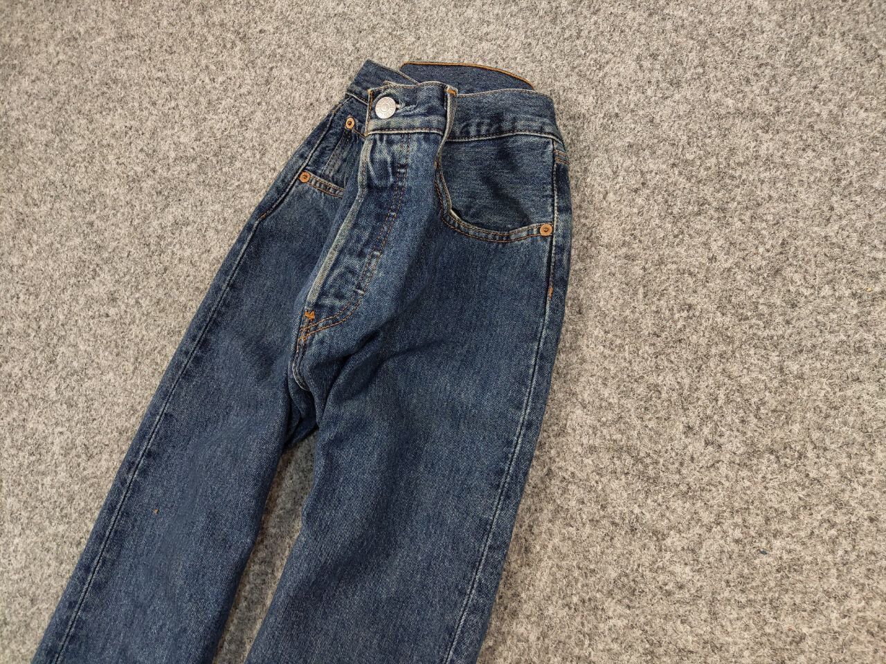 Levi's Vintage 90's Levis 501 Blue Classic Denim American Jeans Size US 32 / EU 48 - 4 Thumbnail