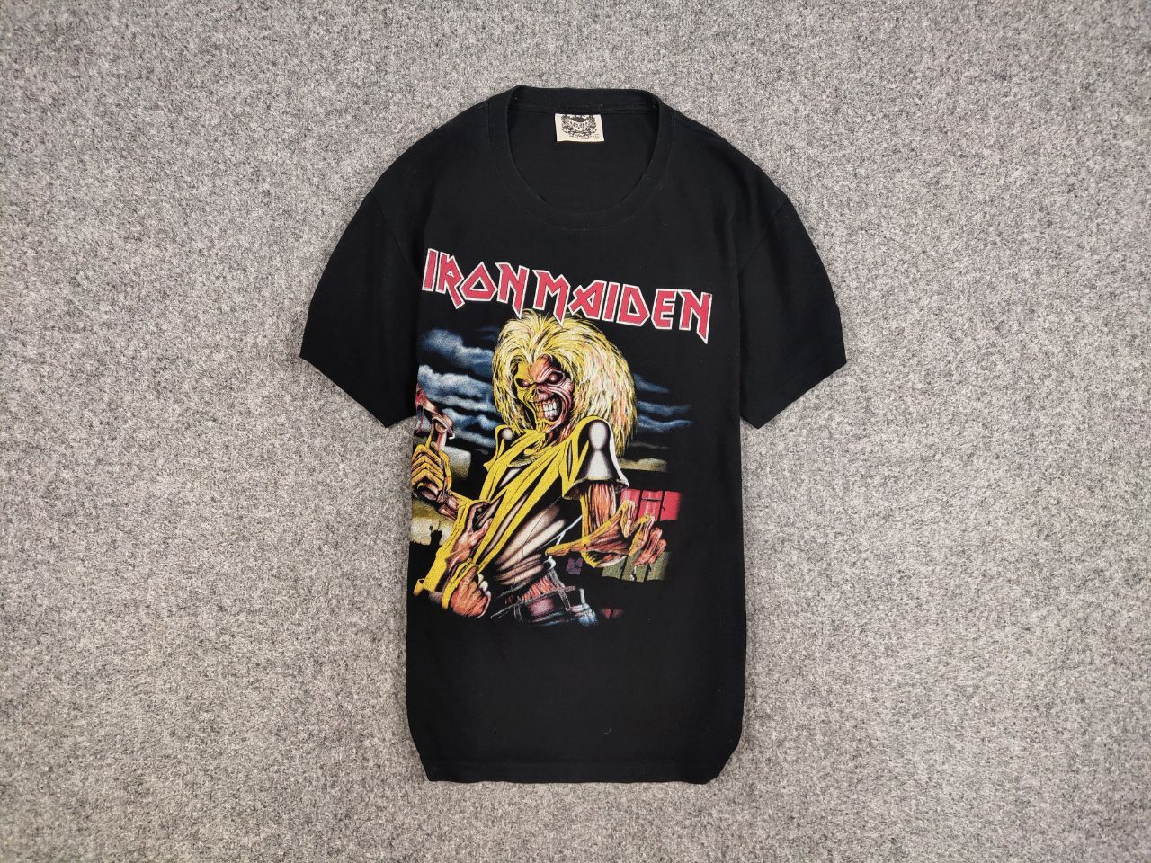 Iron Maiden Iron Maiden Vintage T Shirt Killers Black logo Band Tee Size US M / EU 48-50 / 2 - 1 Thumbnail