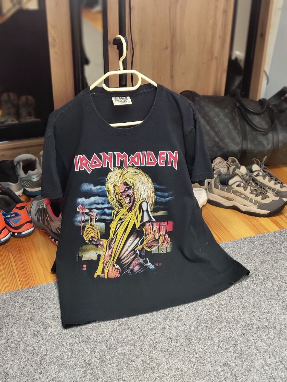 Iron Maiden Iron Maiden Vintage T Shirt Killers Black logo Band Tee Size US M / EU 48-50 / 2 - 18 Thumbnail