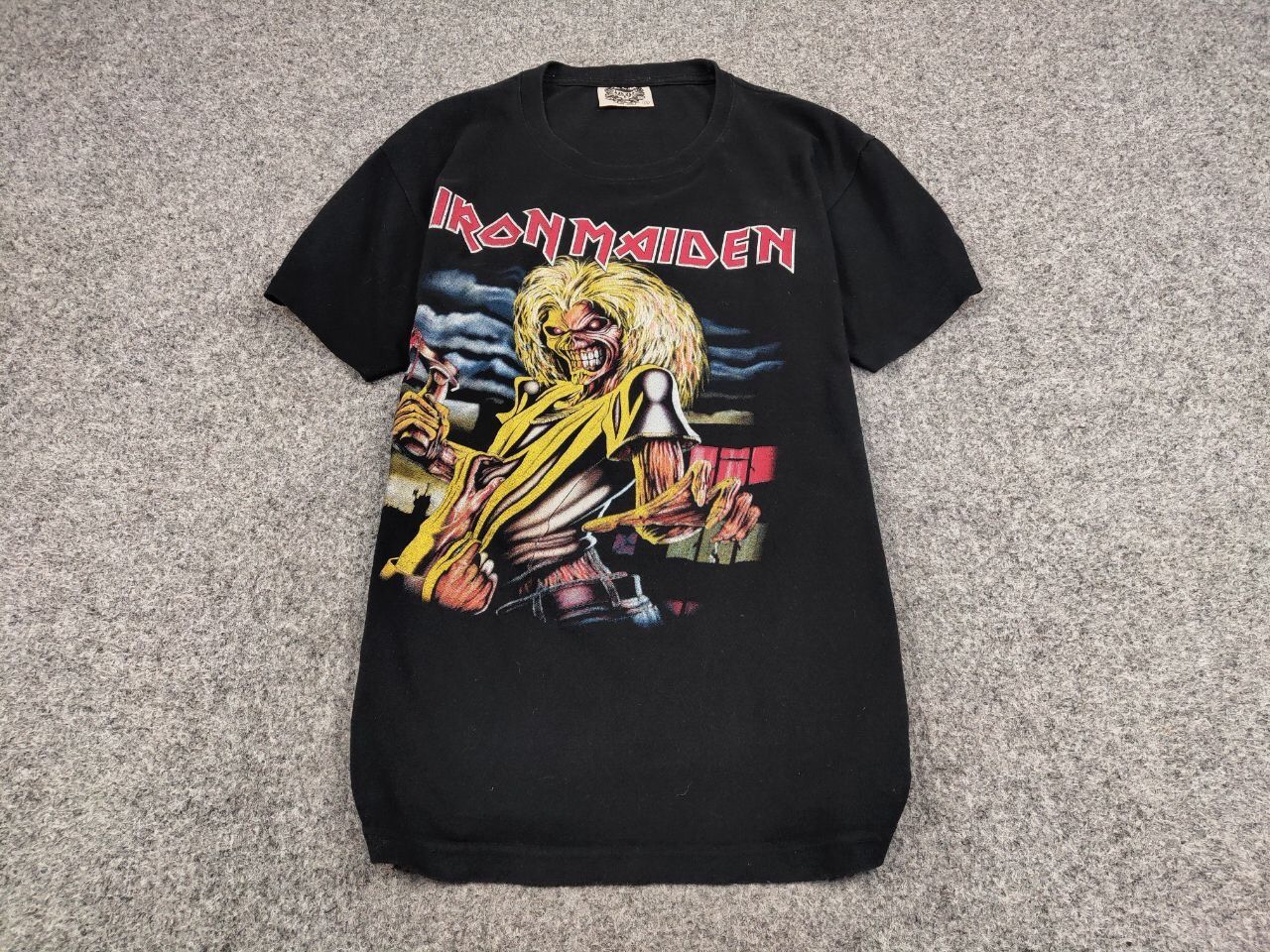 Iron Maiden Iron Maiden Vintage T Shirt Killers Black logo Band Tee Size US M / EU 48-50 / 2 - 2 Thumbnail
