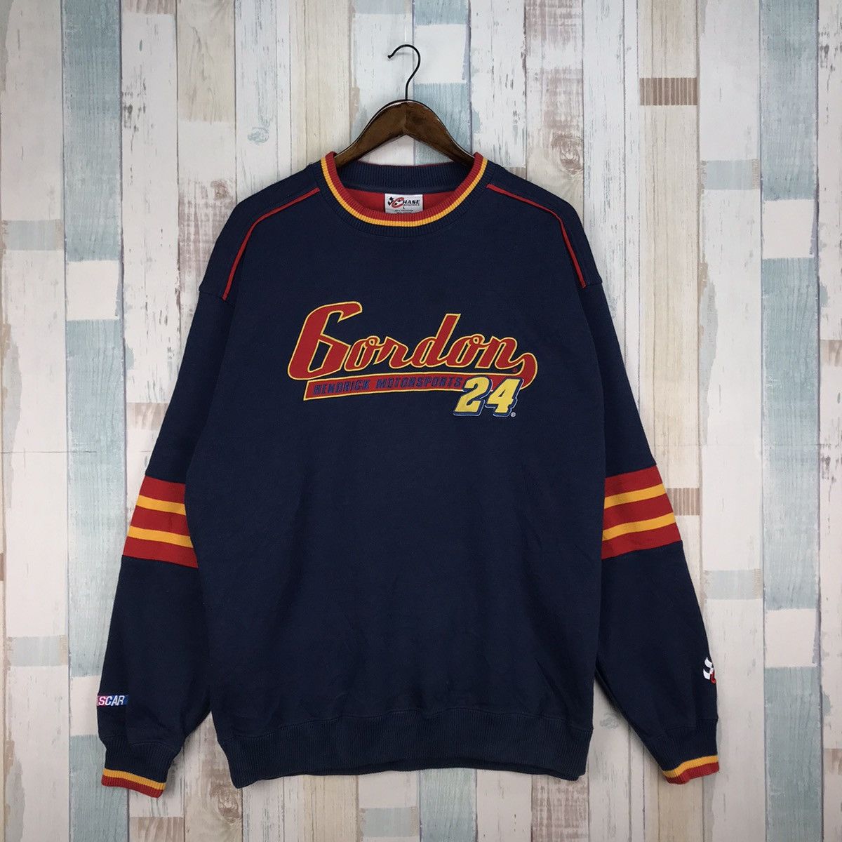 💥RARE💥VINTAGE NASCAR GORDON HENDRICK EMBROIDERY LOGO