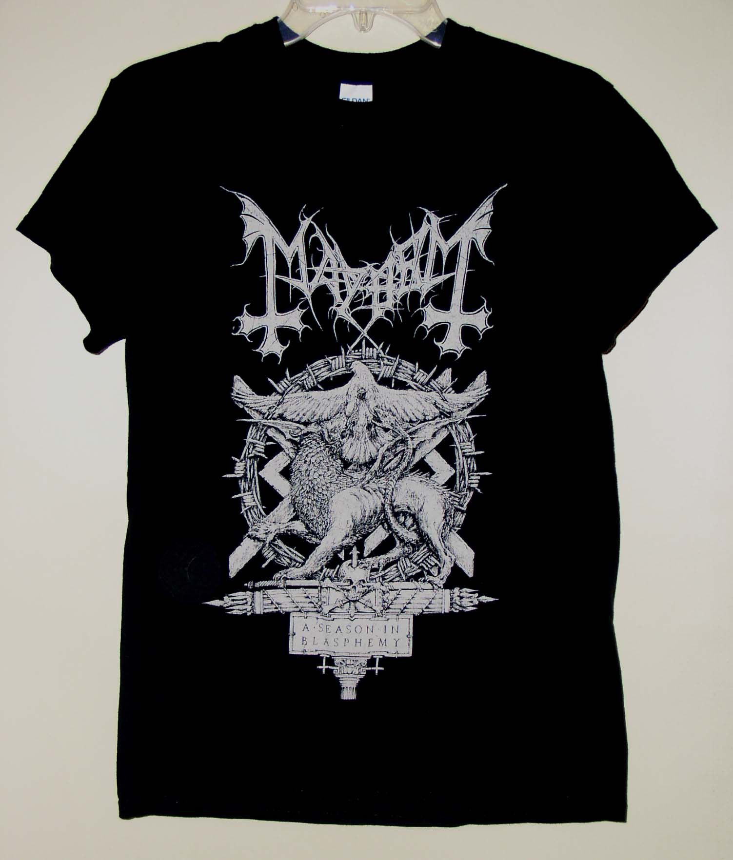 Band Tees Mayhem A Season In Blasphemy Concert T Shirt Promo Shirt Size US S / EU 44-46 / 1 - 1 Thumbnail