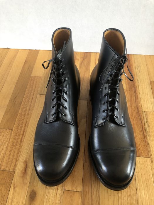 Viberg Viberg Derby Boot - Black Comipel Horsebutt | Grailed