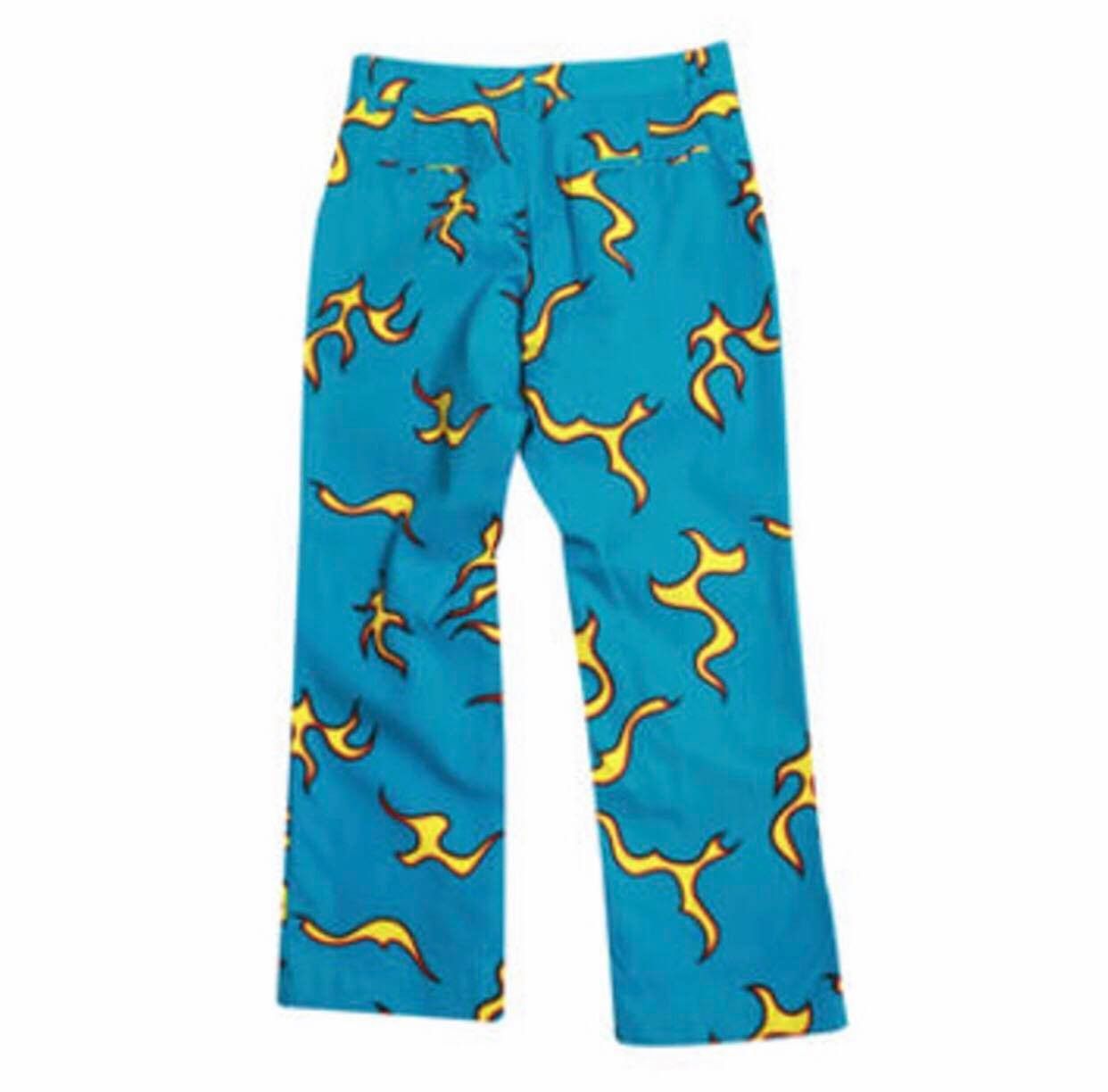 MAJOR ISO: GOLF WANG FLAME PANTS 30 OR 32, PM, 44% OFF