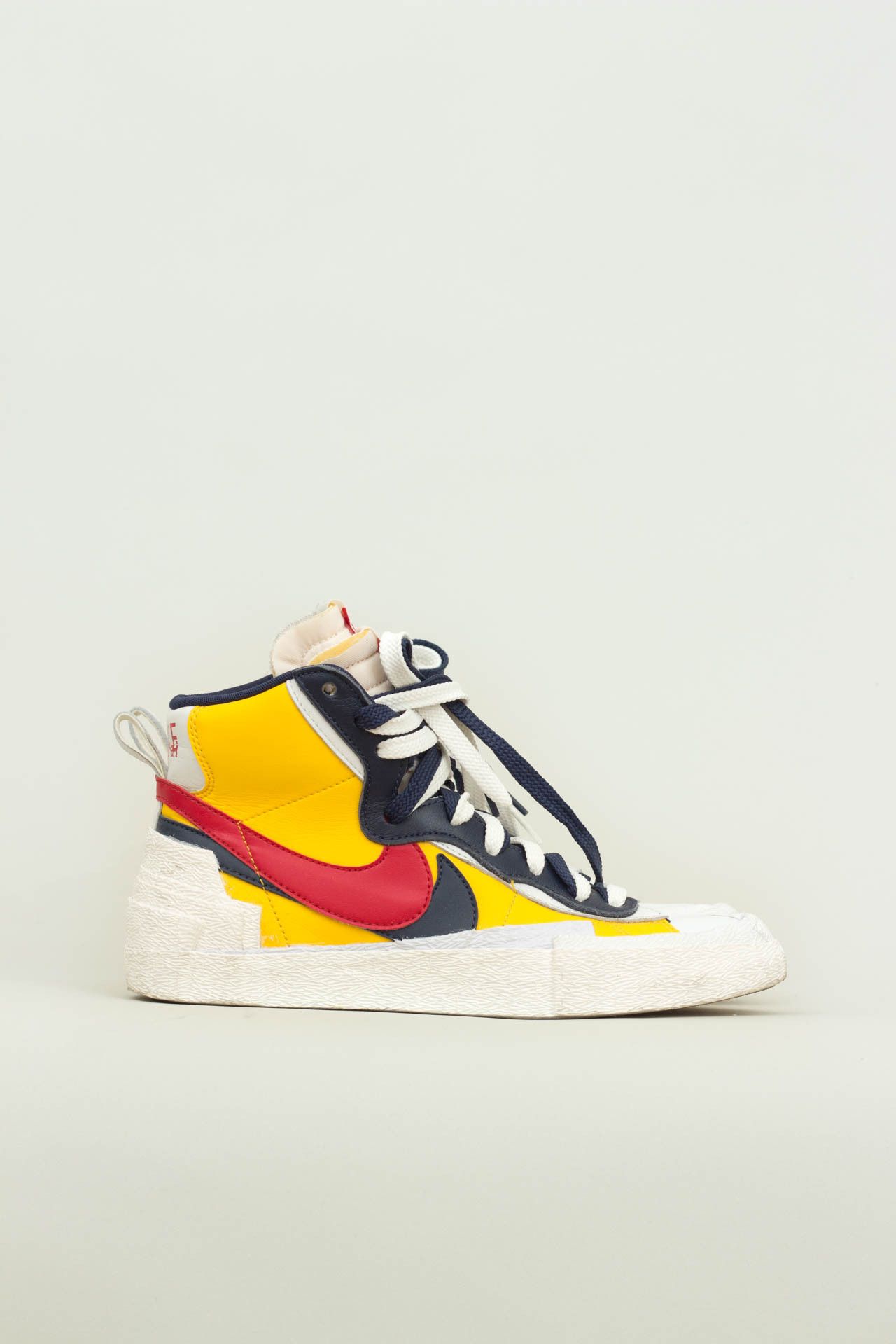Sacai x Nike Blazer Mid “Varsity Maize” SS 2019 High-Top