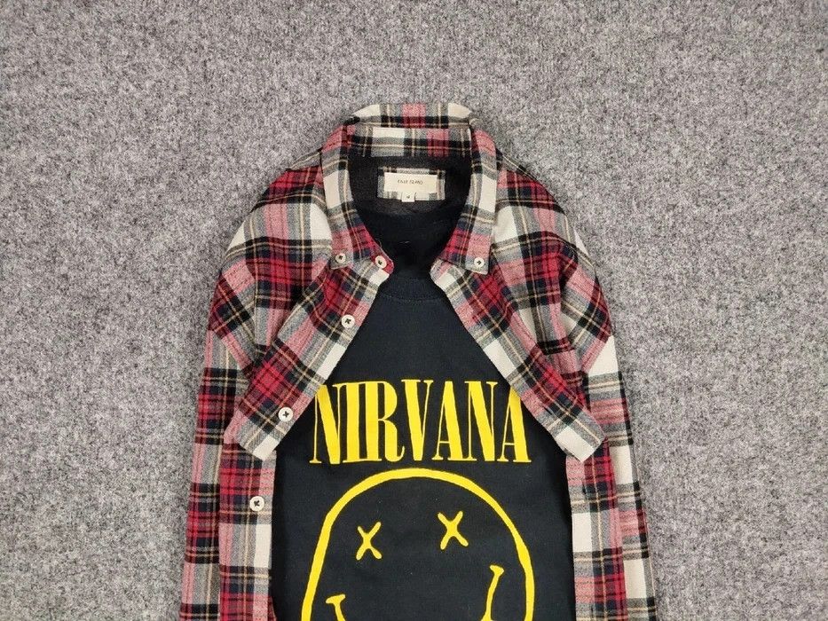 Flannel Vintage Flannel Shirt Travis Scott Style Size US M / EU 48-50 / 2 - 3 Thumbnail